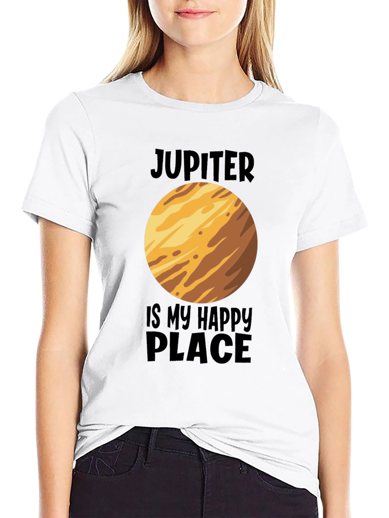 Jupiter My Happy Place Graphic Tee