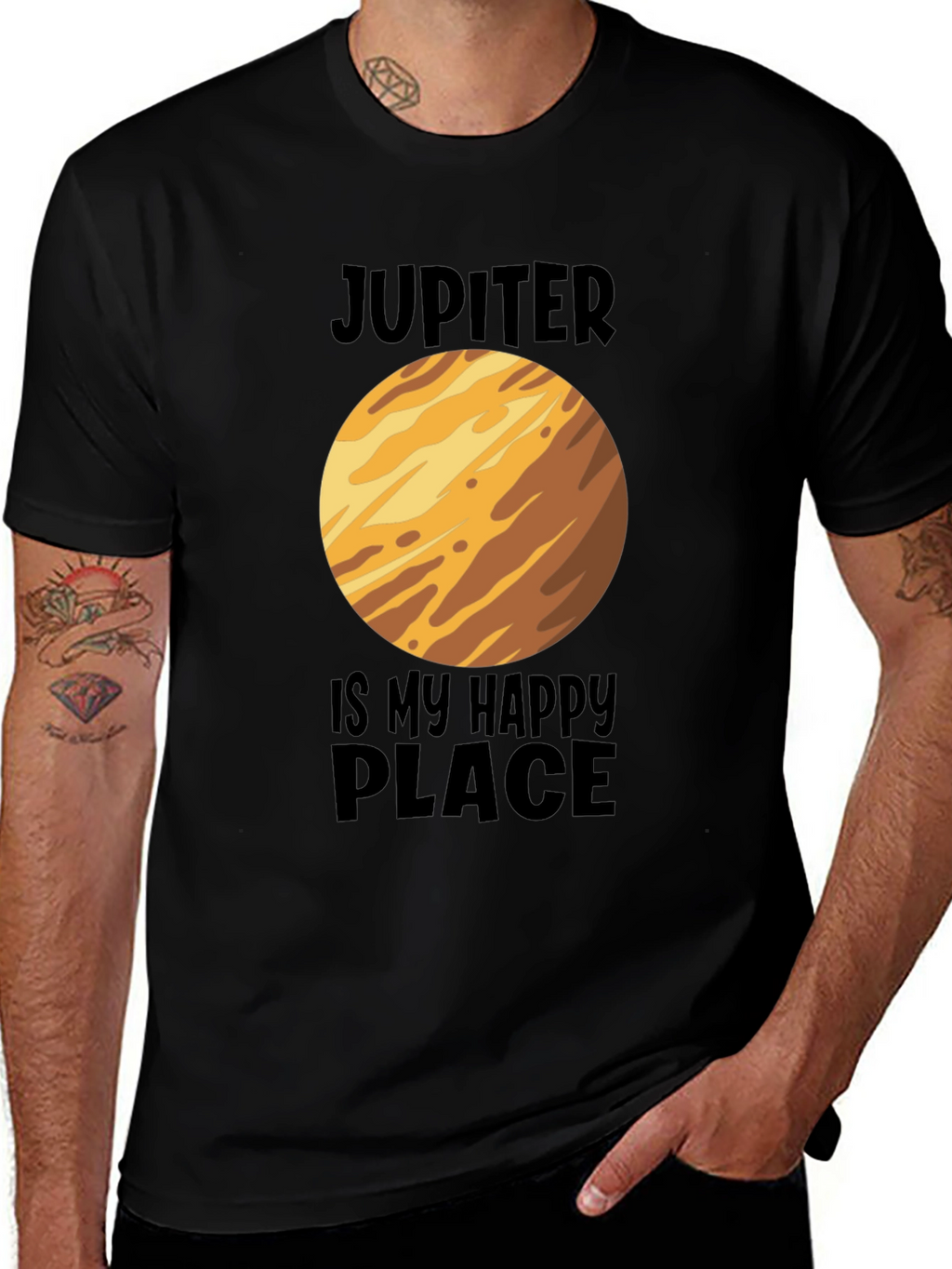 Jupiter My Happy Place Graphic Tee