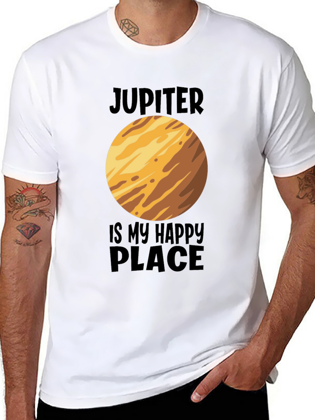 Jupiter My Happy Place Graphic Tee