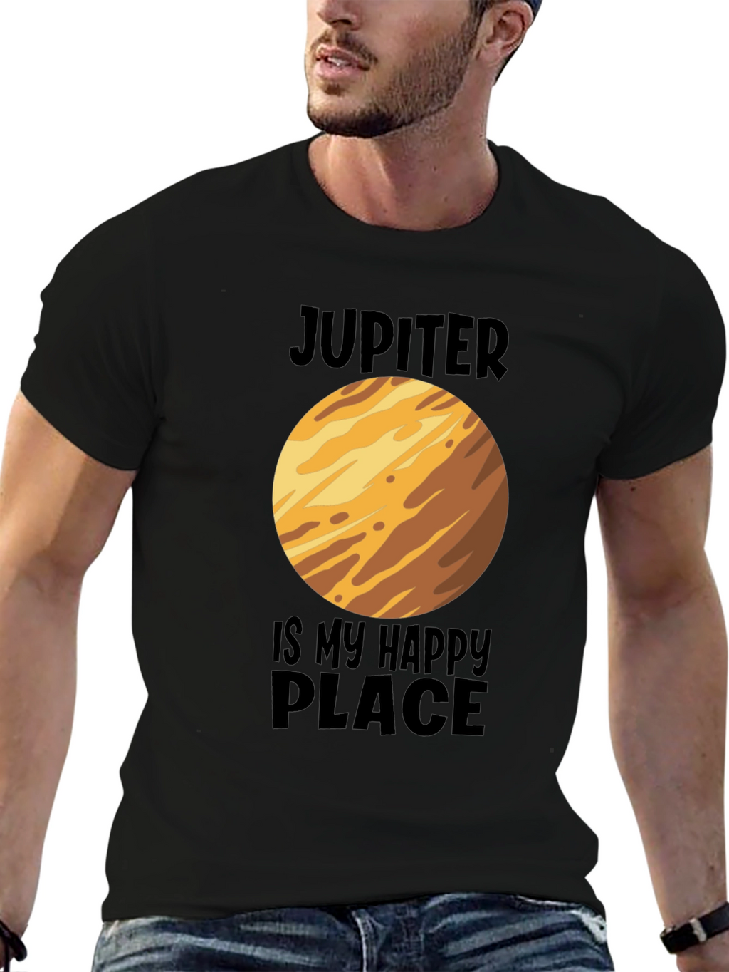 Jupiter My Happy Place Graphic Tee