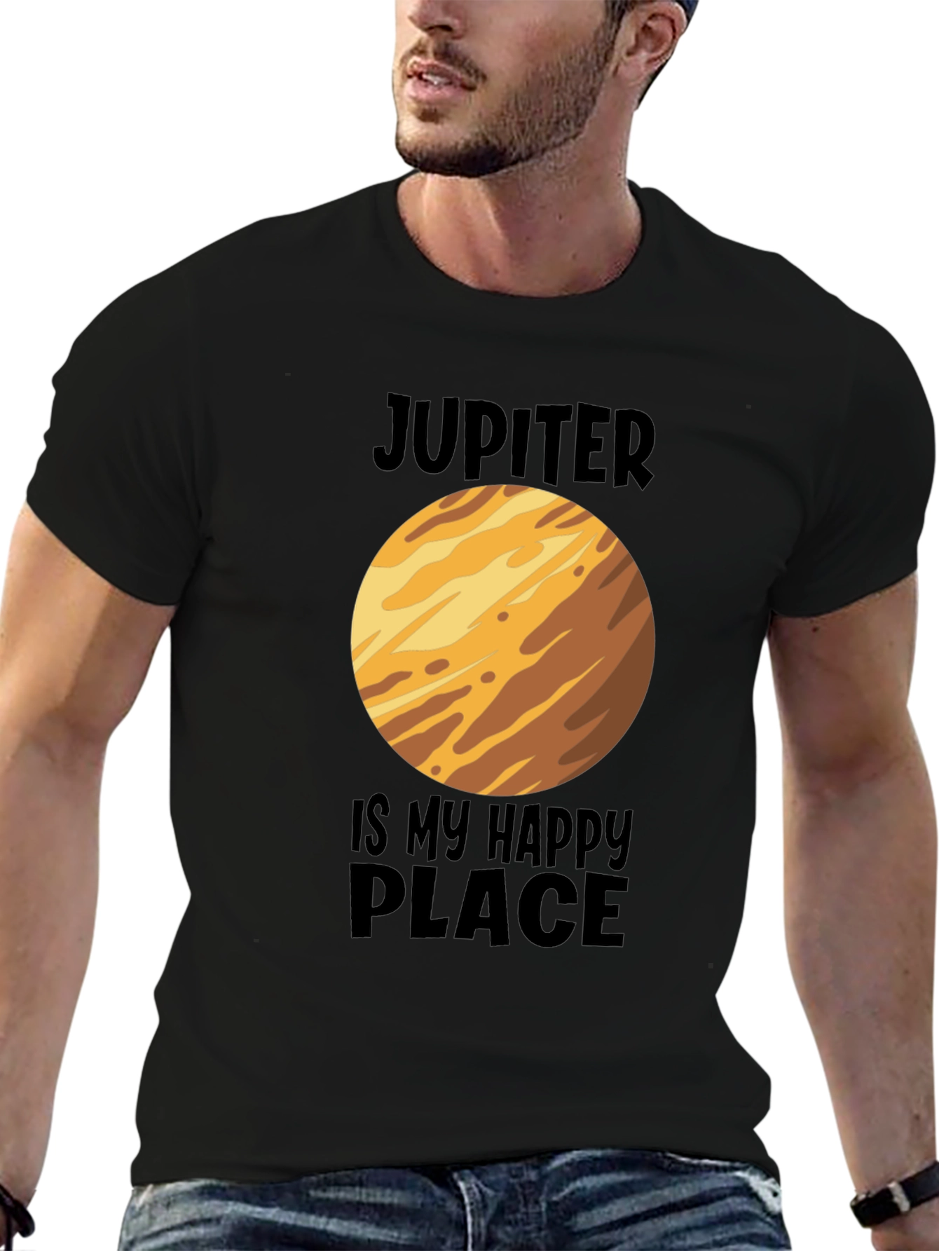 Jupiter My Happy Place Graphic Tee