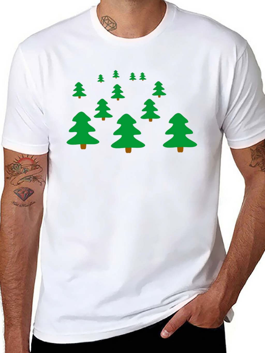 Festive Forest Graphic Tee