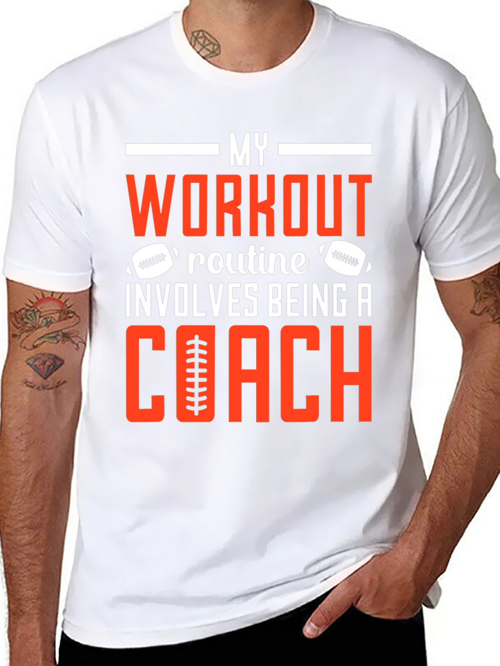 My Workout Involves Being a Coach T-Shirt