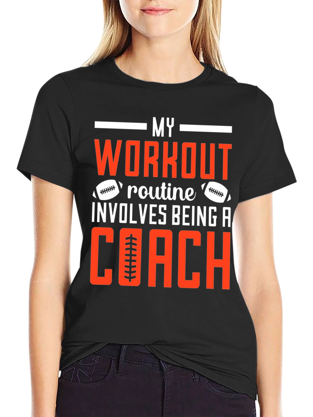 My Workout Involves Being a Coach T-Shirt