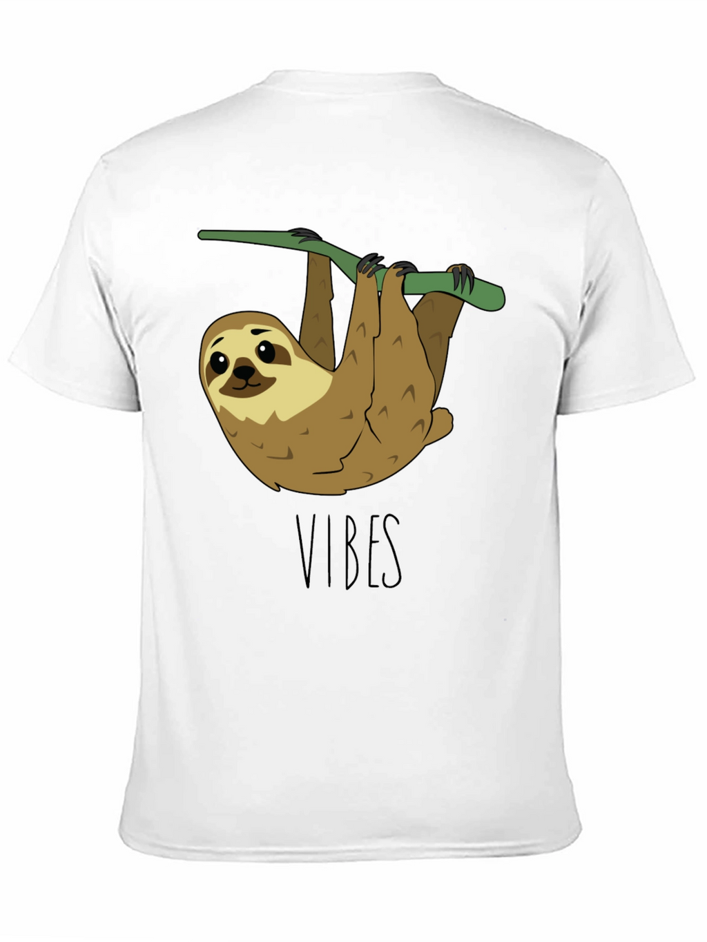 Sloth Vibes T-Shirt - Cute Animal Tee