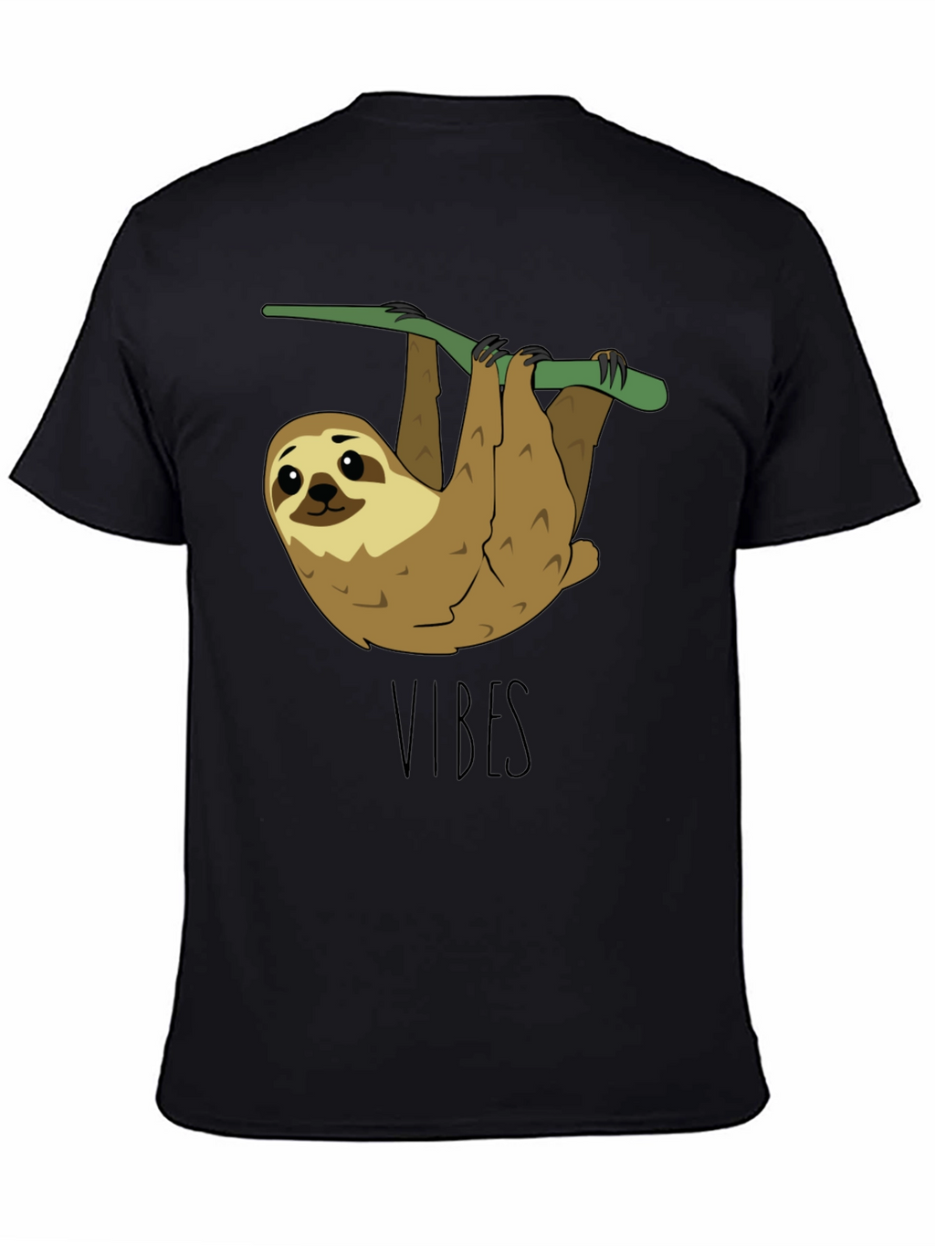 Sloth Vibes T-Shirt - Cute Animal Tee