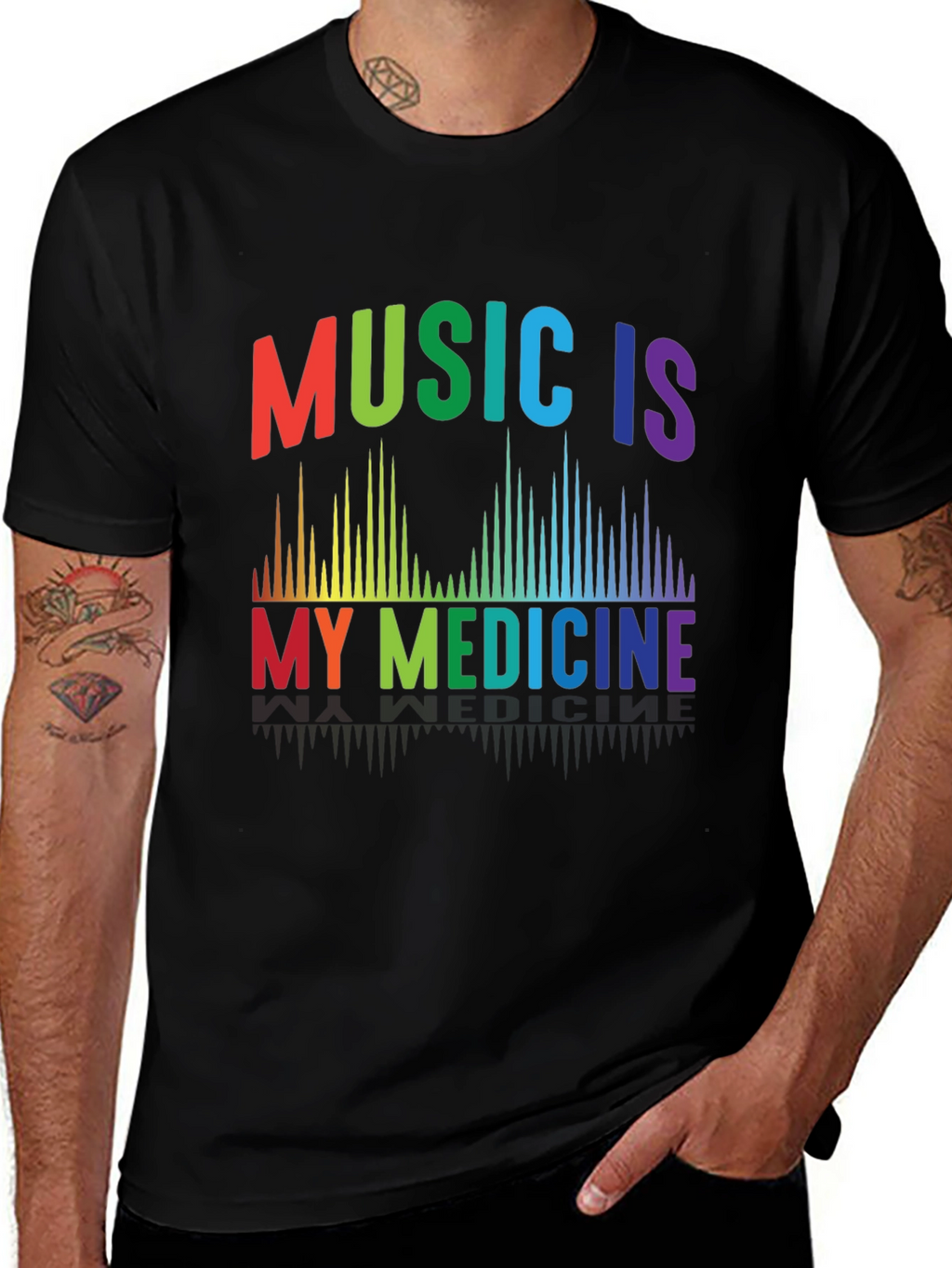 Music is My Medicine Graphic Tee