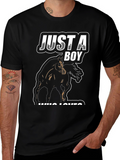 Just A Boy Who Loves Horses T-Shirt