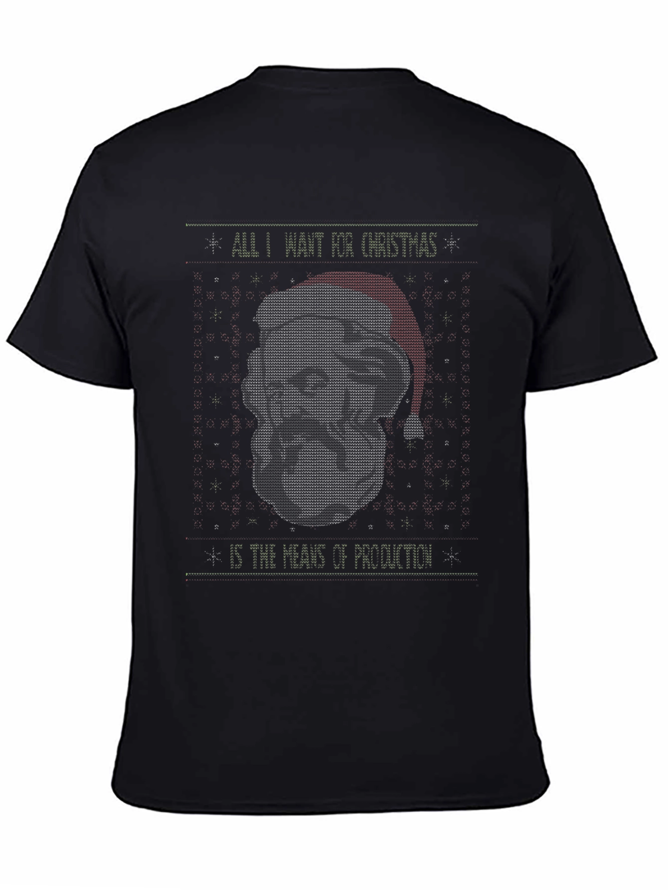 Marx Christmas T-Shirt - Means of Production