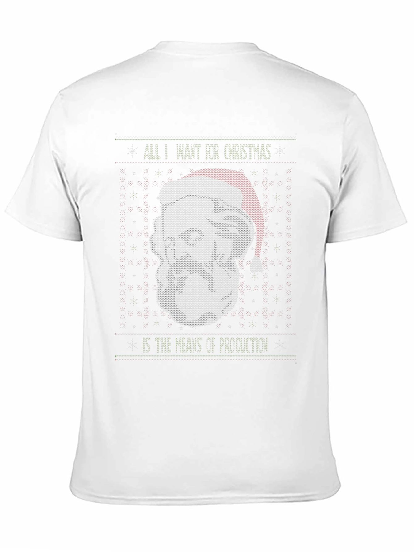 Marx Christmas T-Shirt - Means of Production