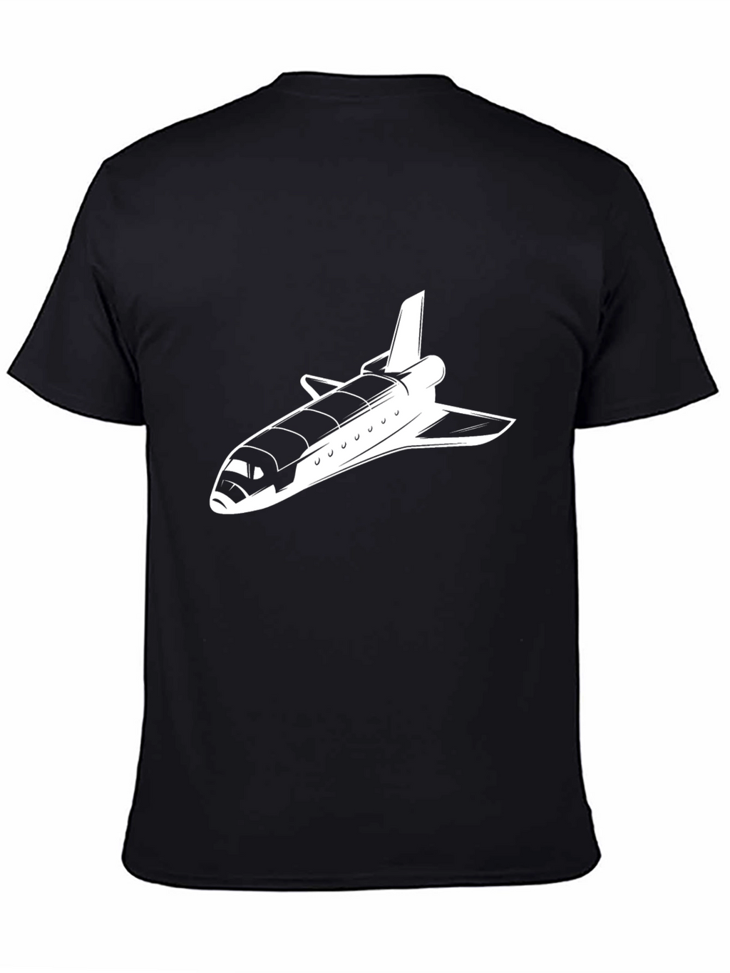 Space Shuttle Graphic Tee - Retro Rocket Shirt