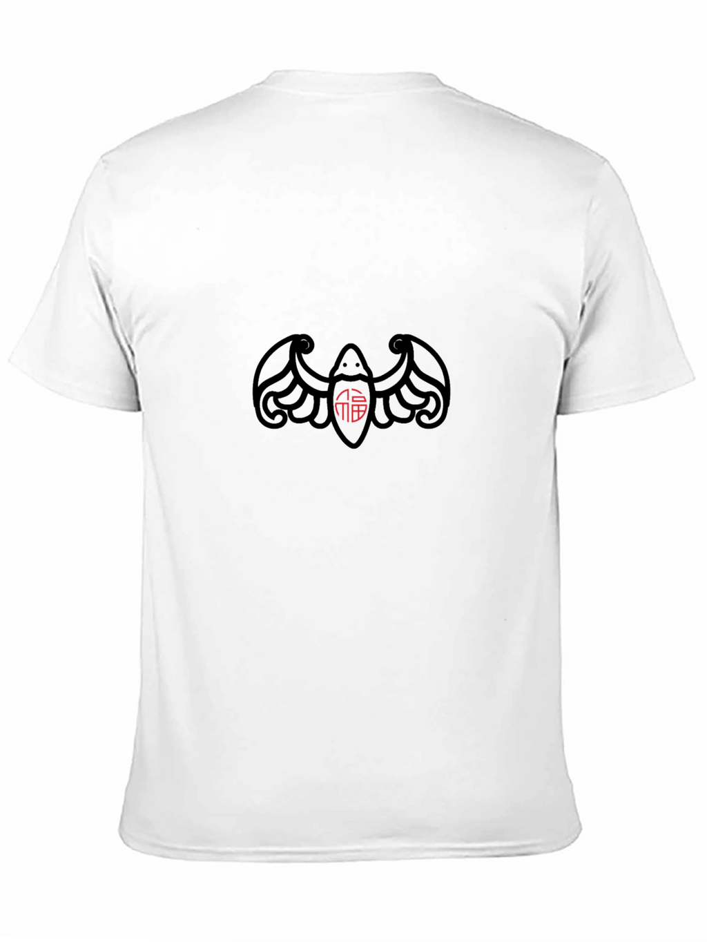 Lucky Bat Graphic Tee - Mens Black T-Shirt