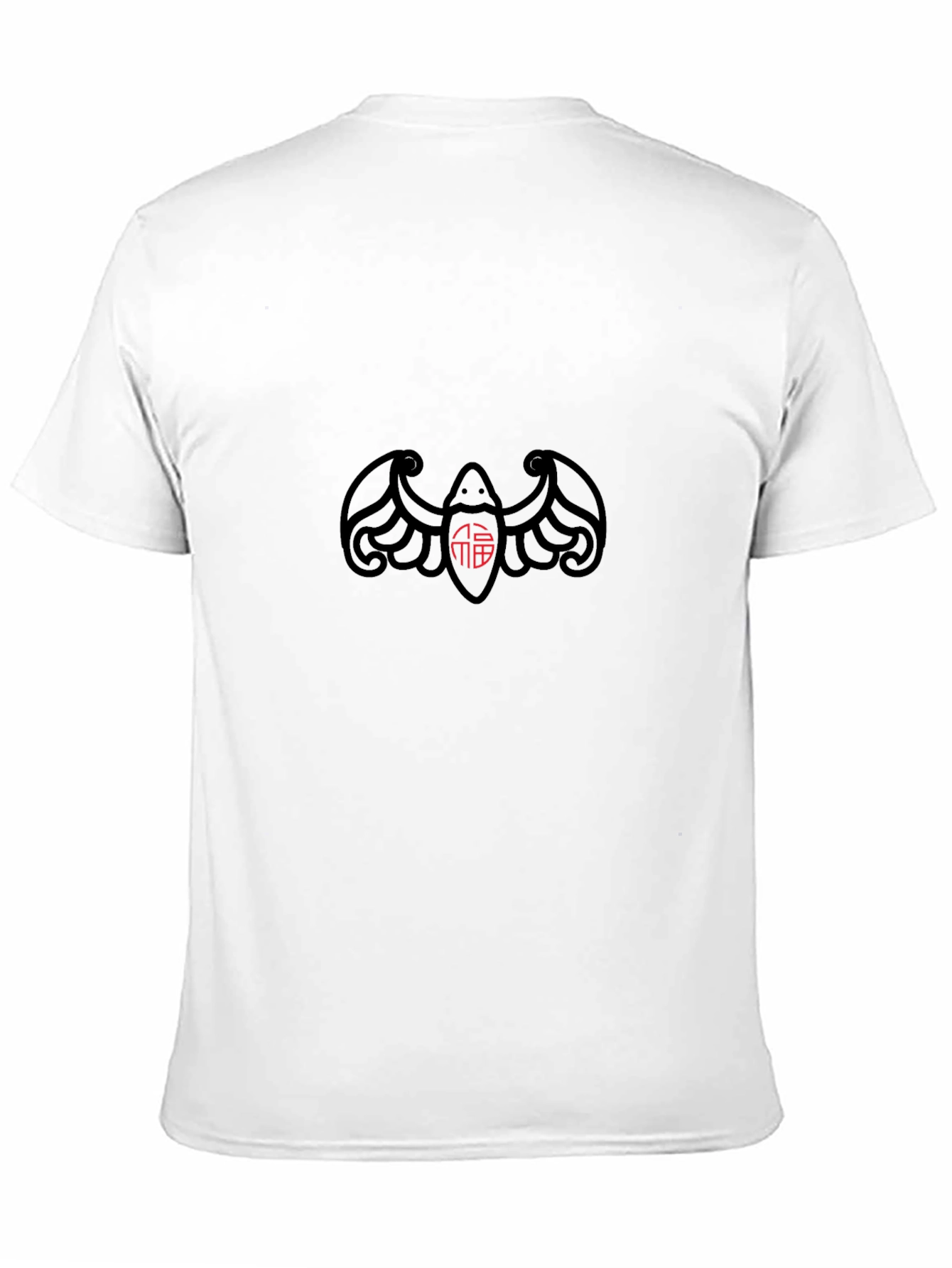 Lucky Bat Graphic Tee - Mens Black T-Shirt