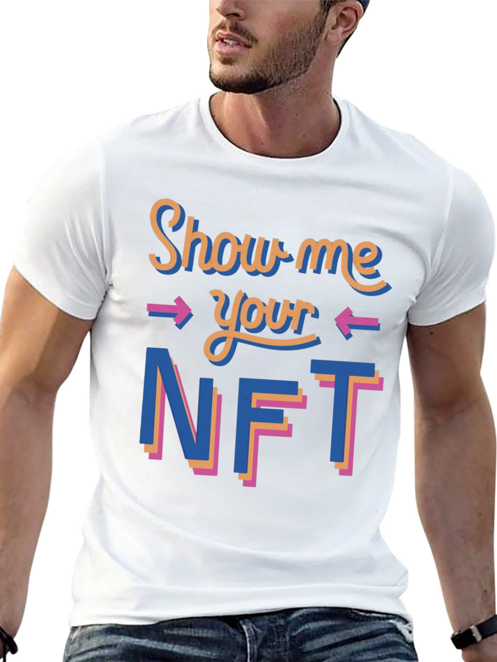 Show Me Your NFT T-Shirt Black