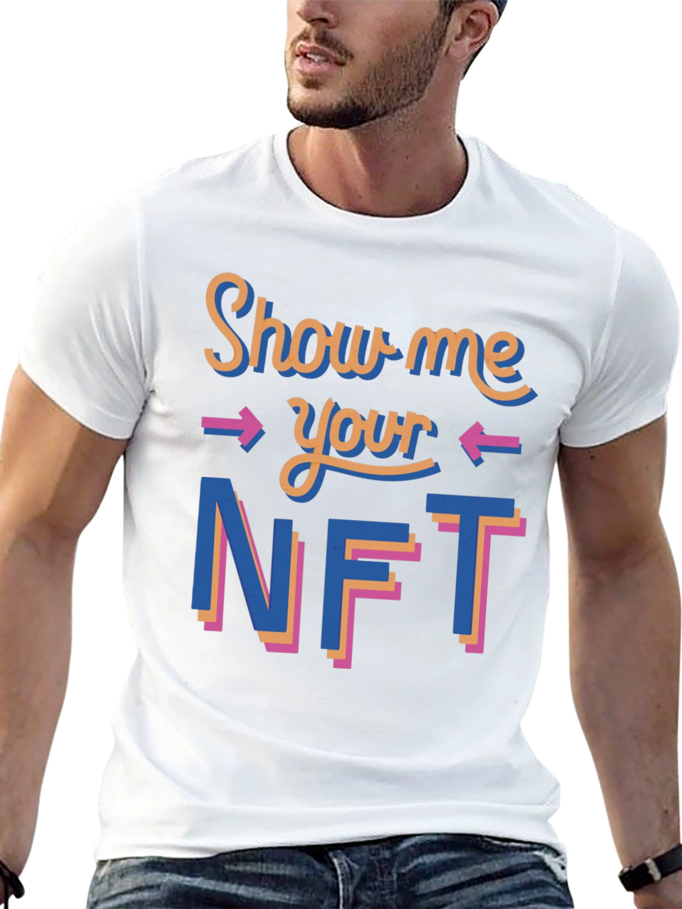 Show Me Your NFT T-Shirt Black