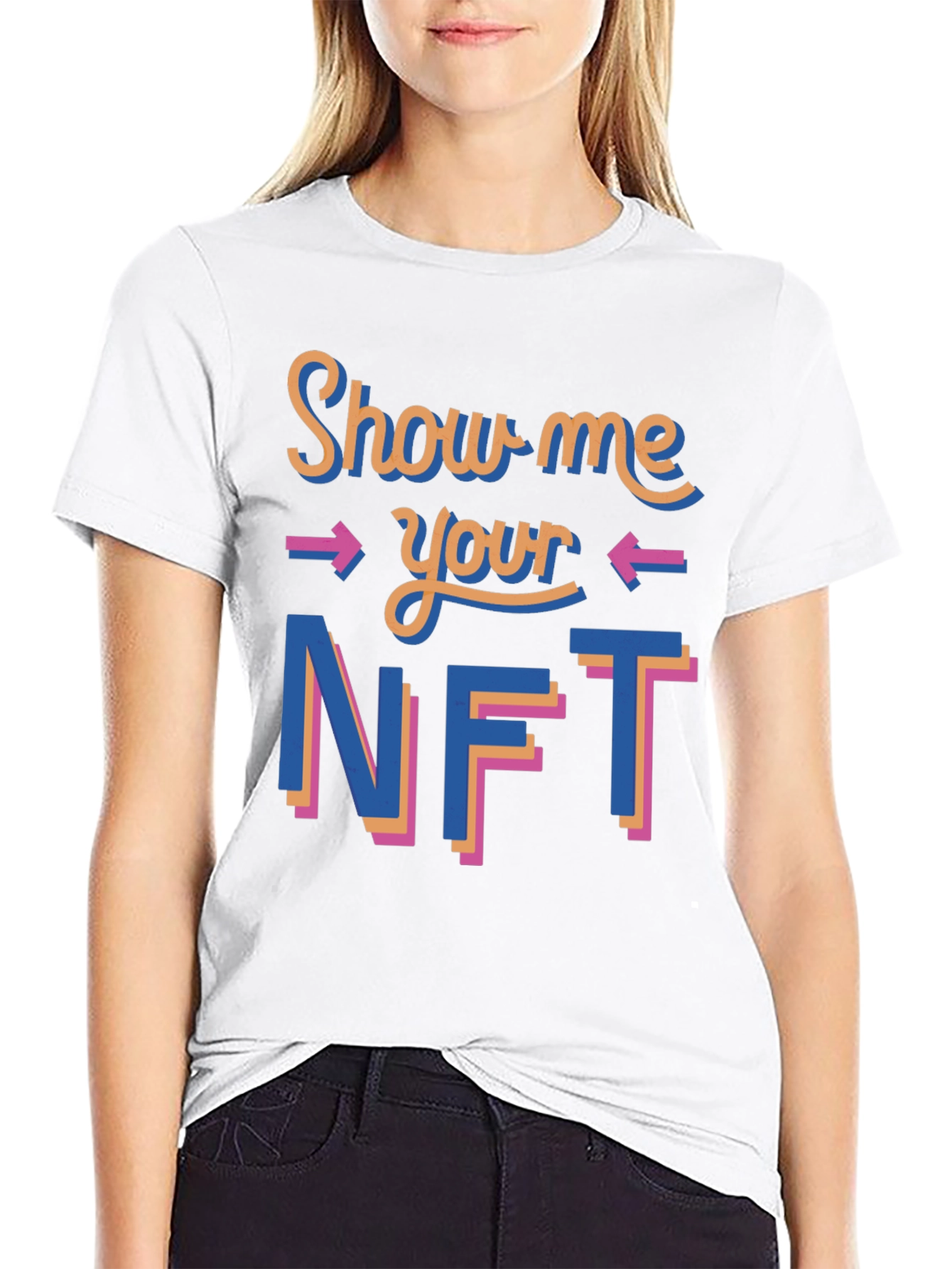 Show Me Your NFT T-Shirt Black