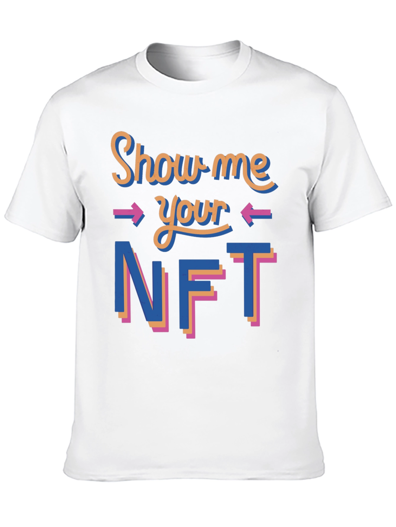 Show Me Your NFT T-Shirt Black