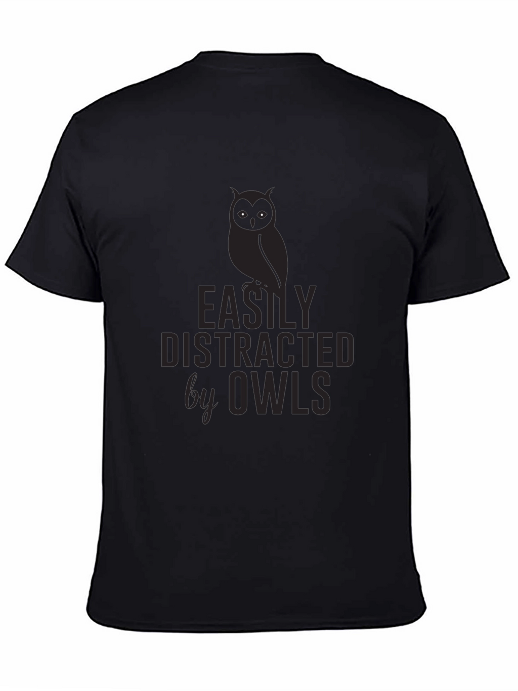 Easily Distracted By Owls Graphic T-Shirt