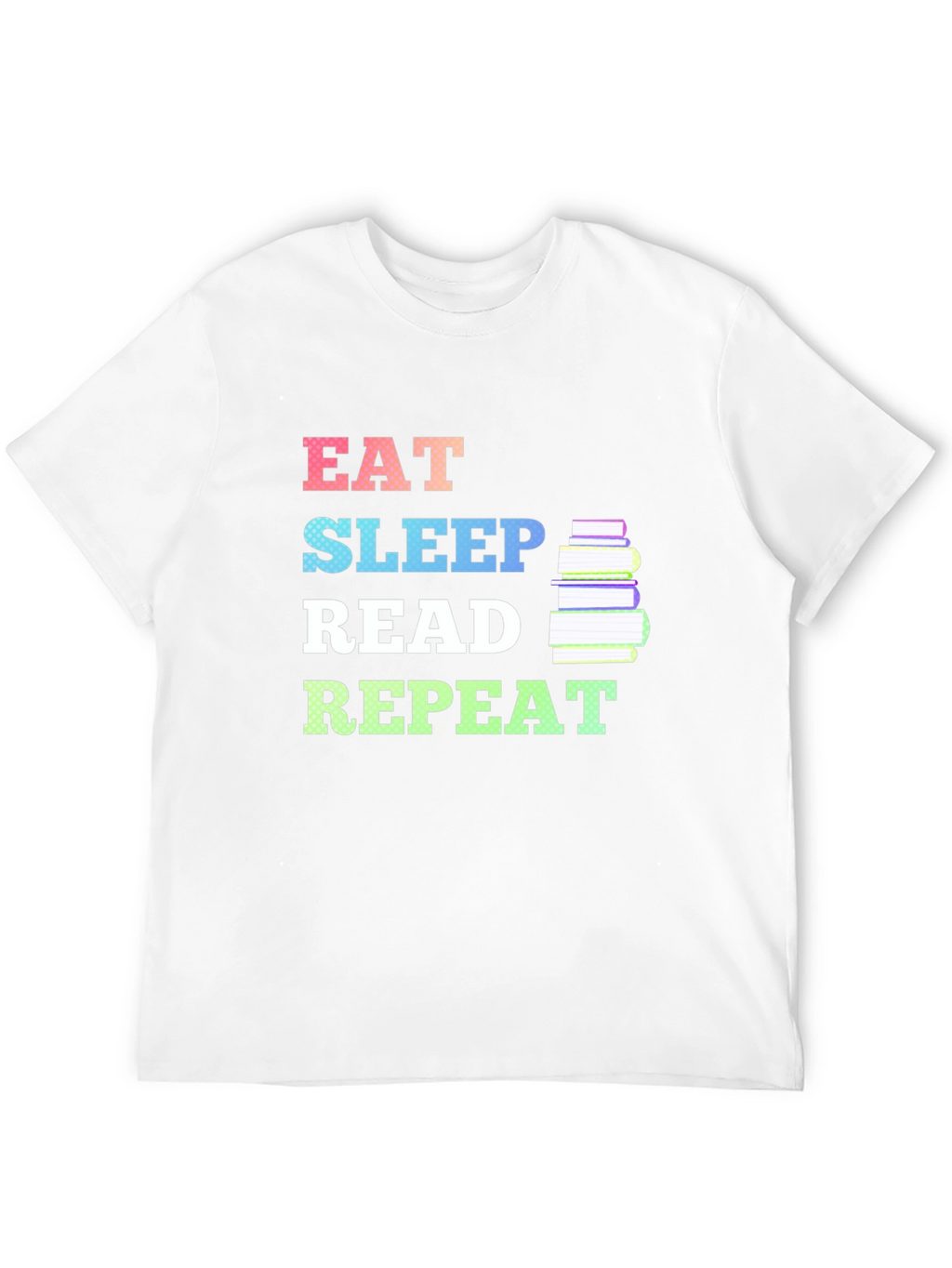 Eat Sleep Read Repeat T-Shirt Book Lover