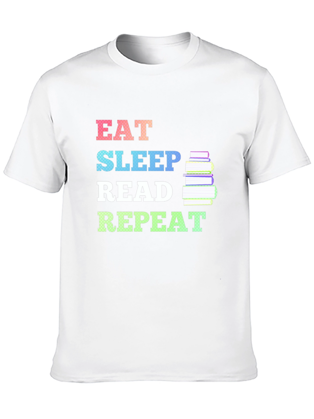 Eat Sleep Read Repeat T-Shirt Book Lover