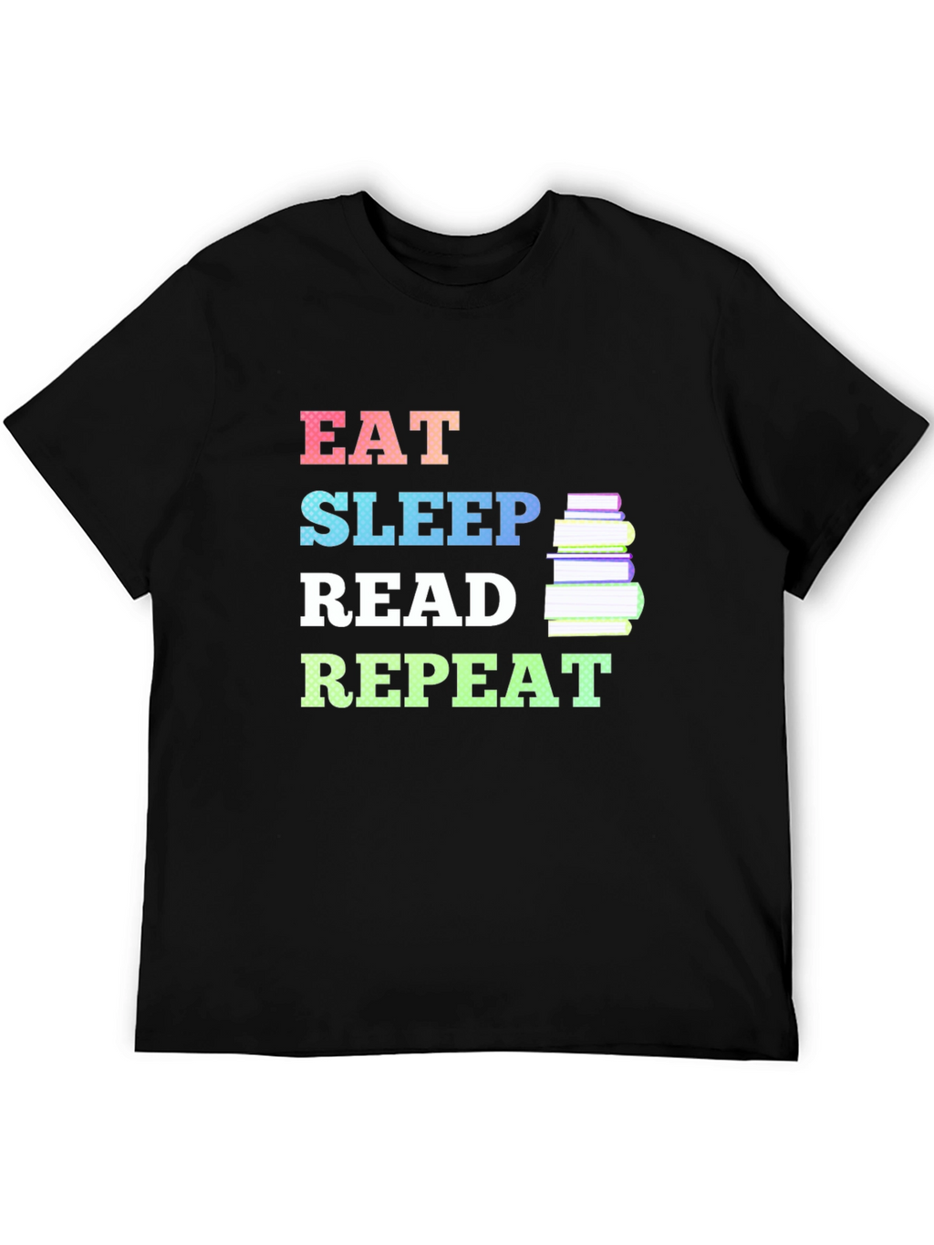 Eat Sleep Read Repeat T-Shirt Book Lover