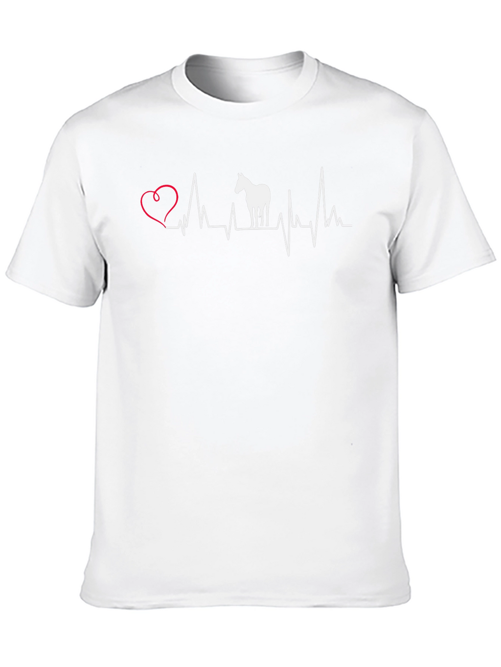 Horse Lover Heartbeat T-Shirt