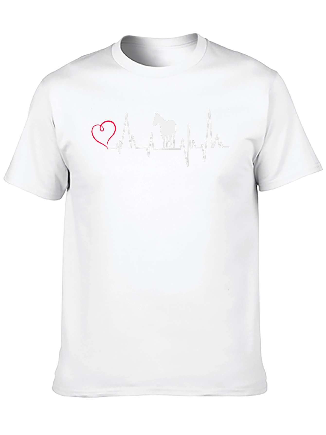 Horse Lover Heartbeat T-Shirt