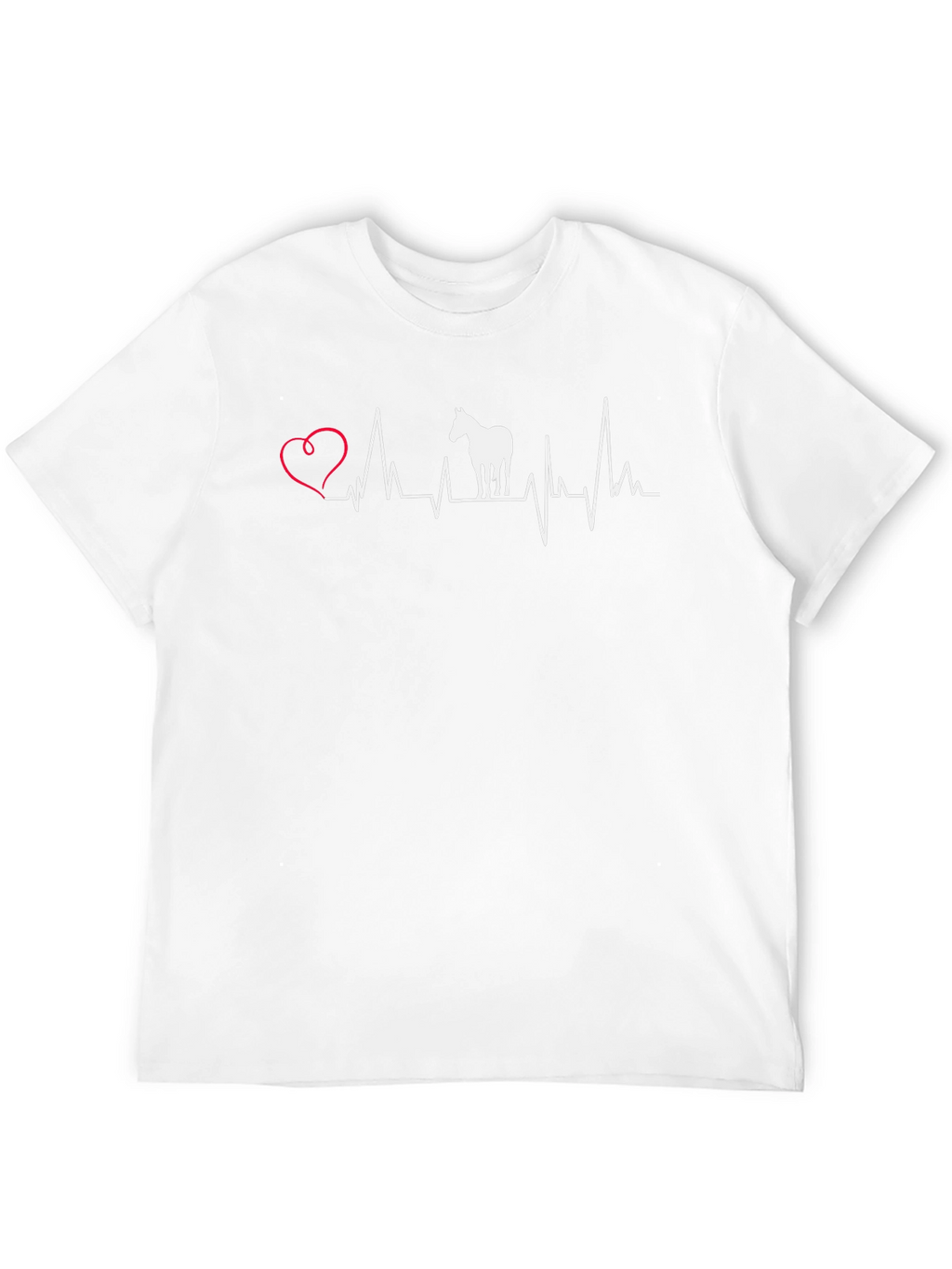 Horse Lover Heartbeat T-Shirt