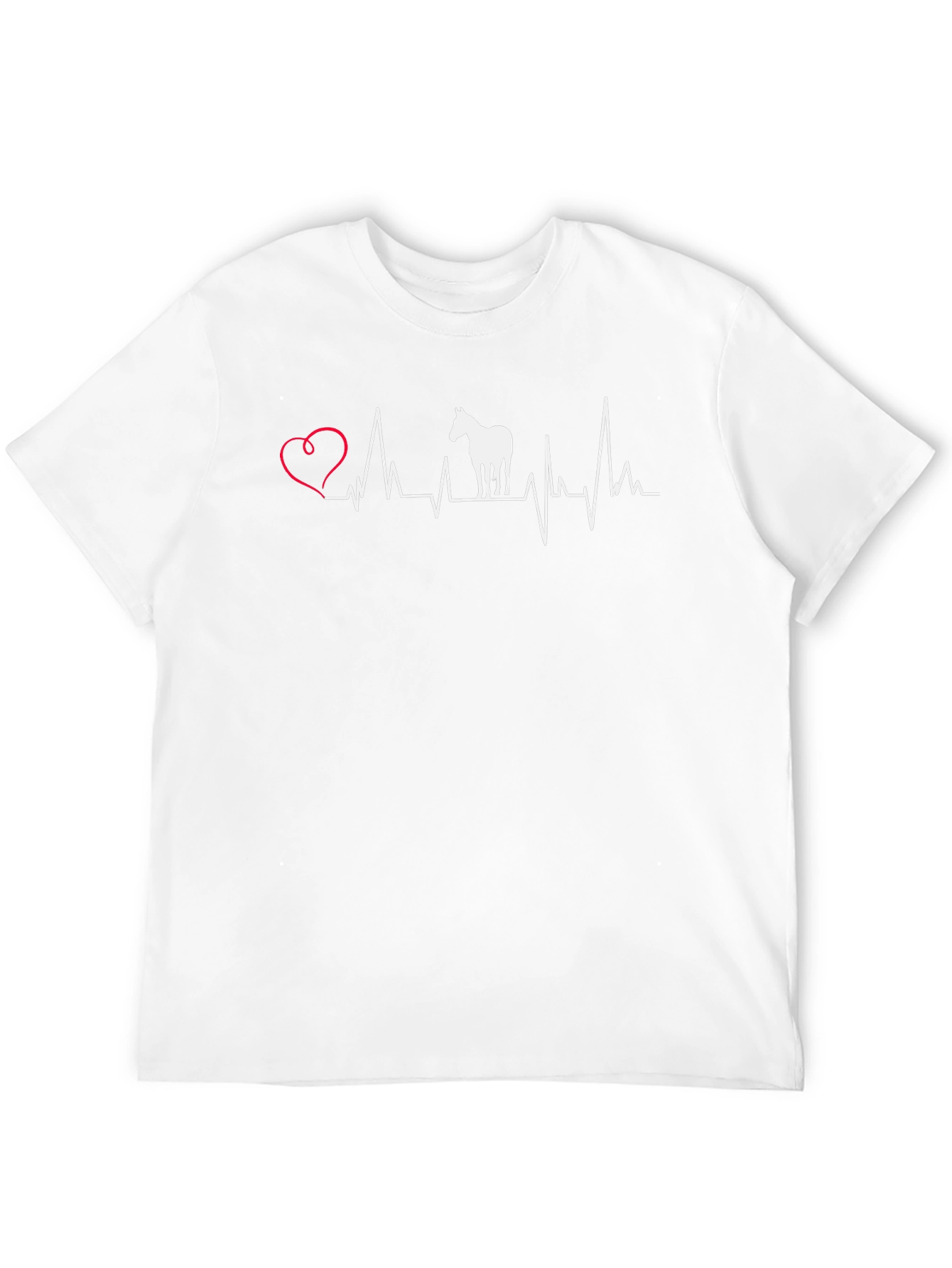 Horse Lover Heartbeat T-Shirt