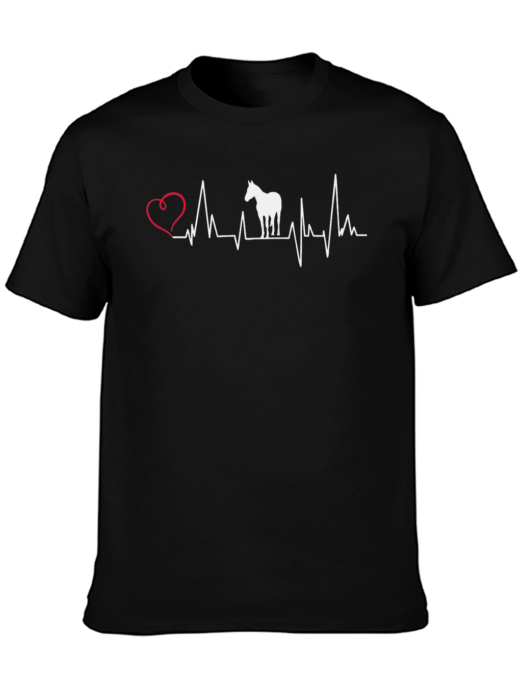 Horse Lover Heartbeat T-Shirt