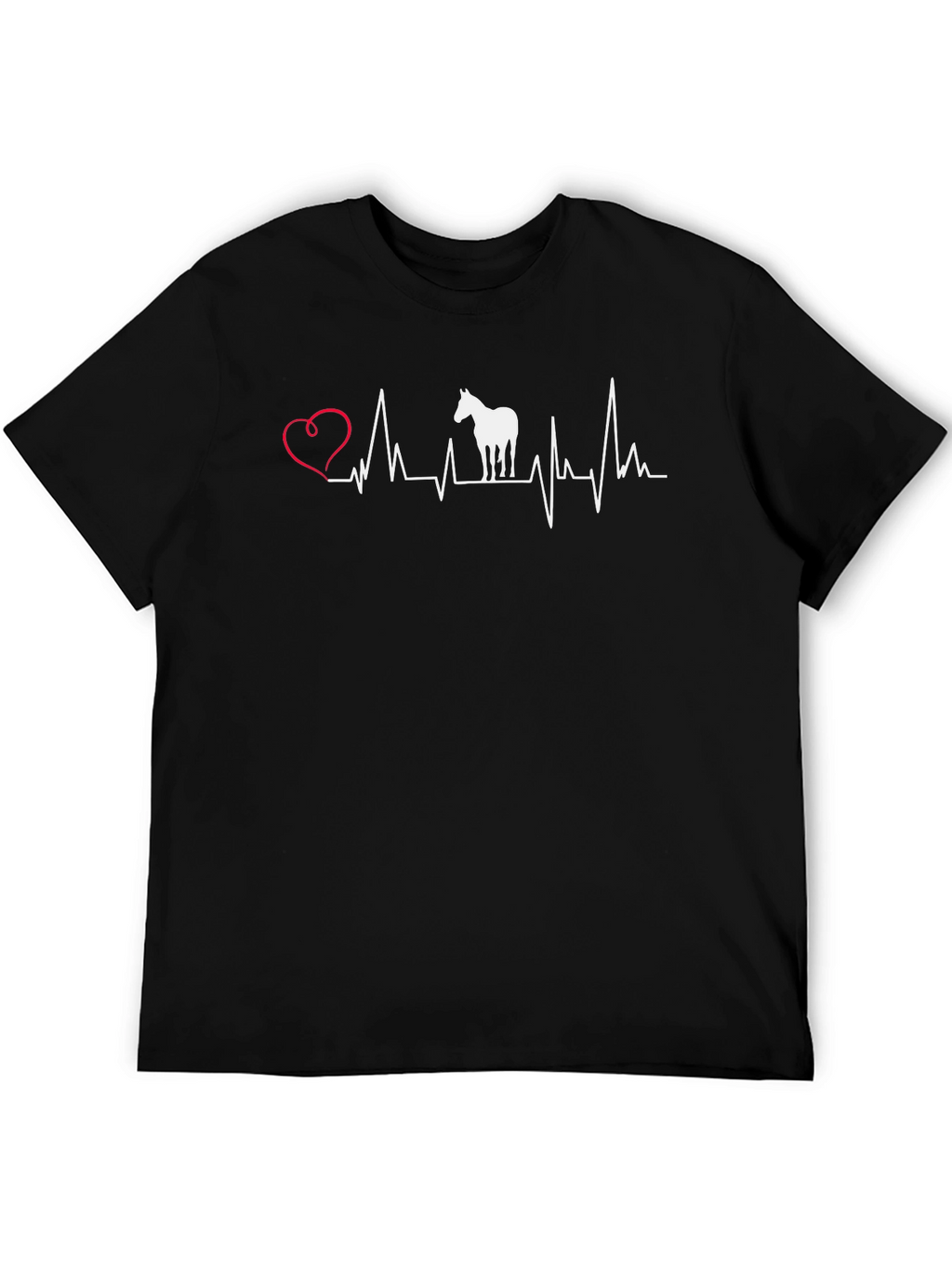 Horse Lover Heartbeat T-Shirt