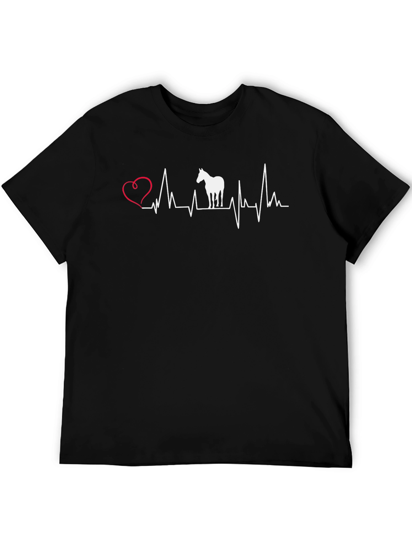 Horse Lover Heartbeat T-Shirt