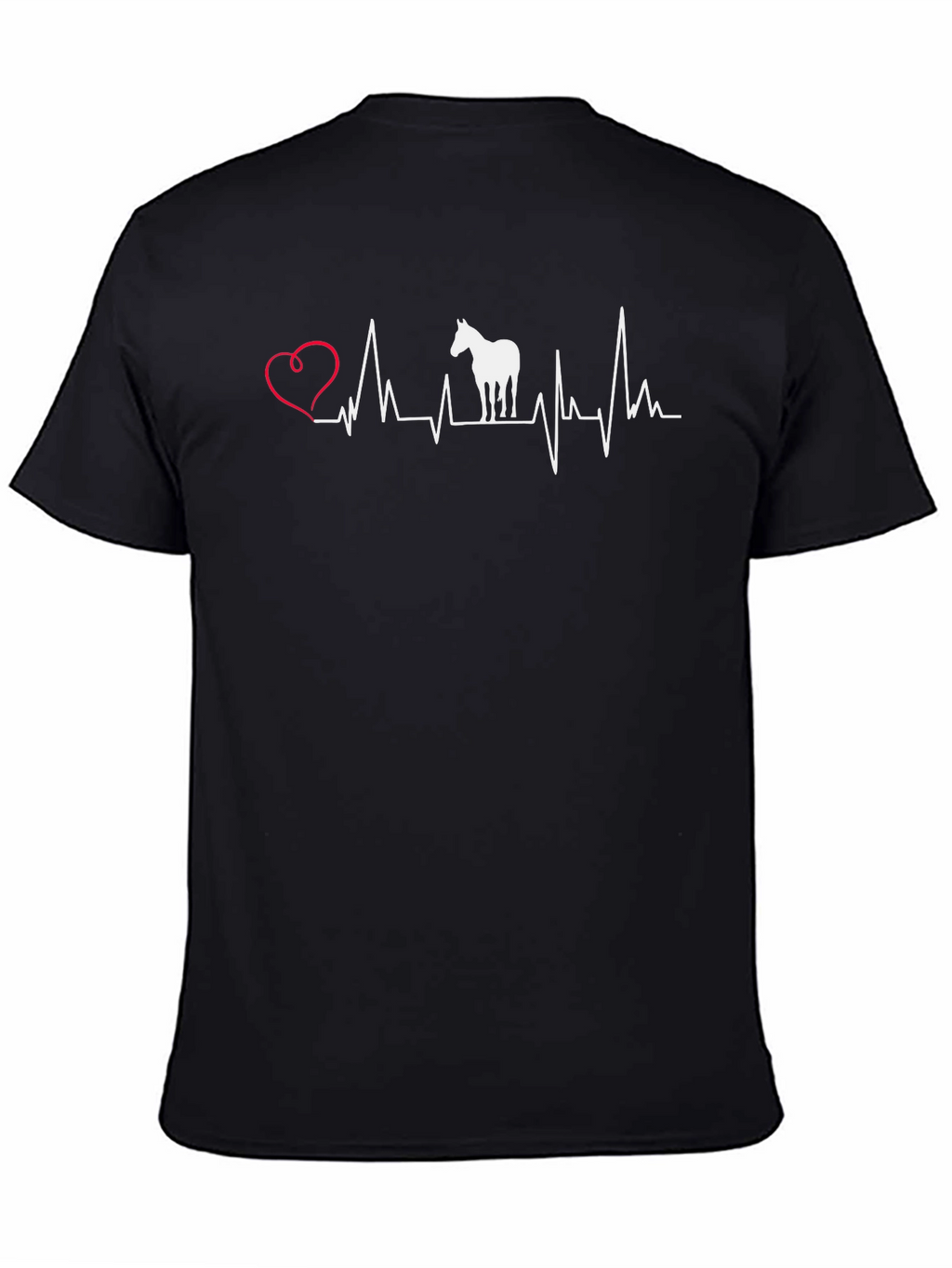Horse Lover Heartbeat T-Shirt