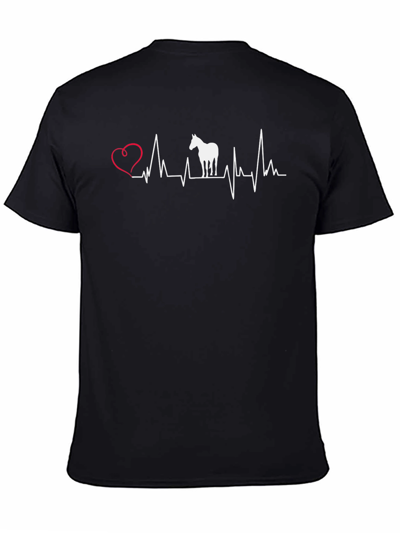 Horse Lover Heartbeat T-Shirt