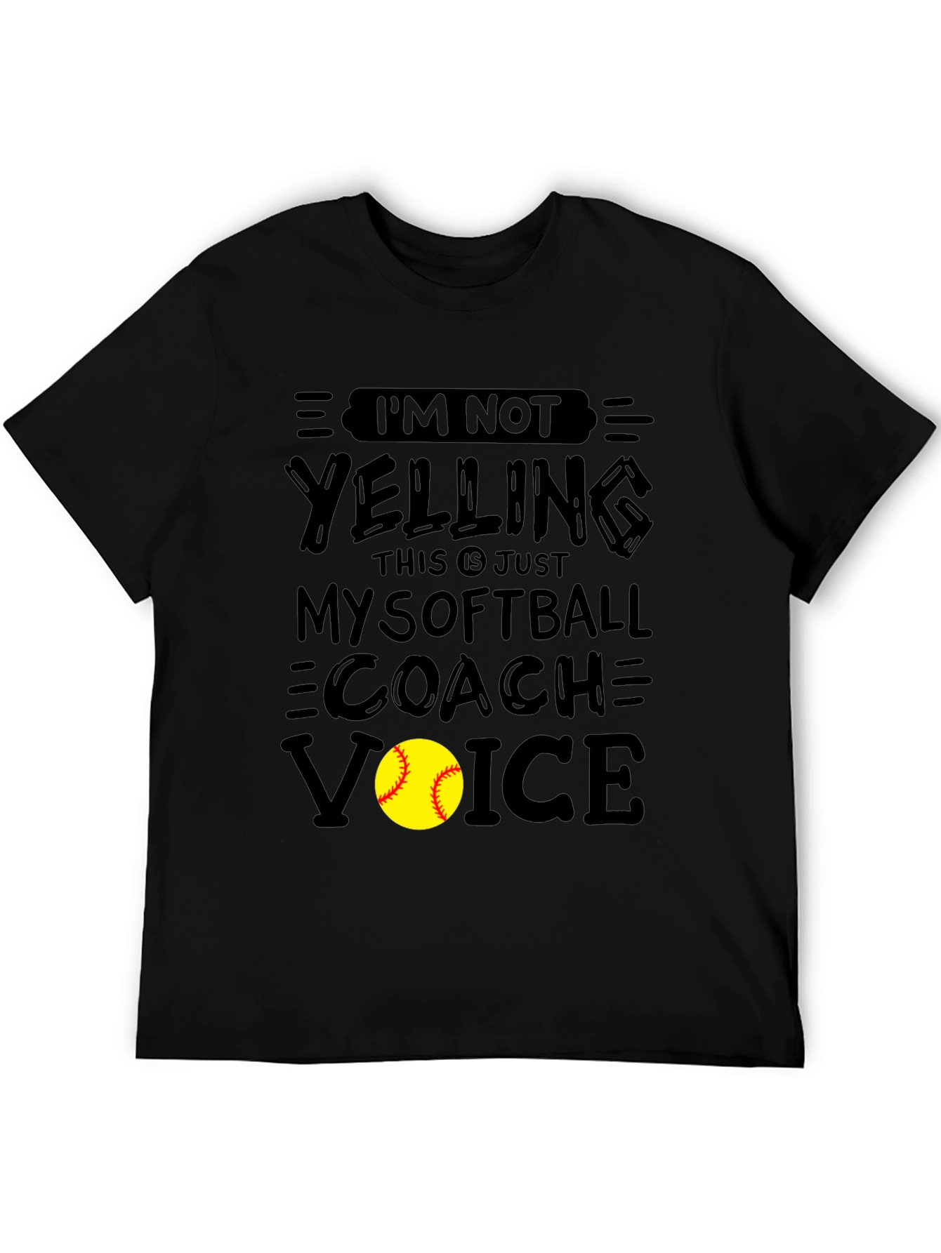 Softball Coach Voice T-Shirt