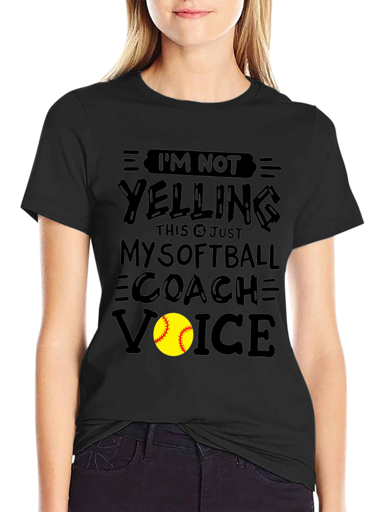 Softball Coach Voice T-Shirt