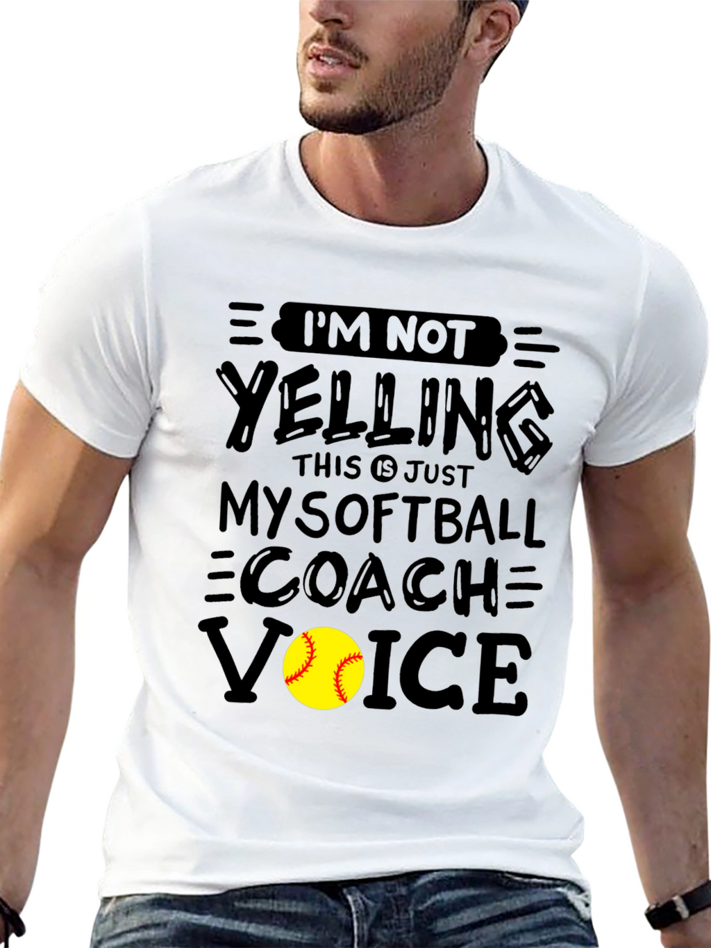 Softball Coach Voice T-Shirt