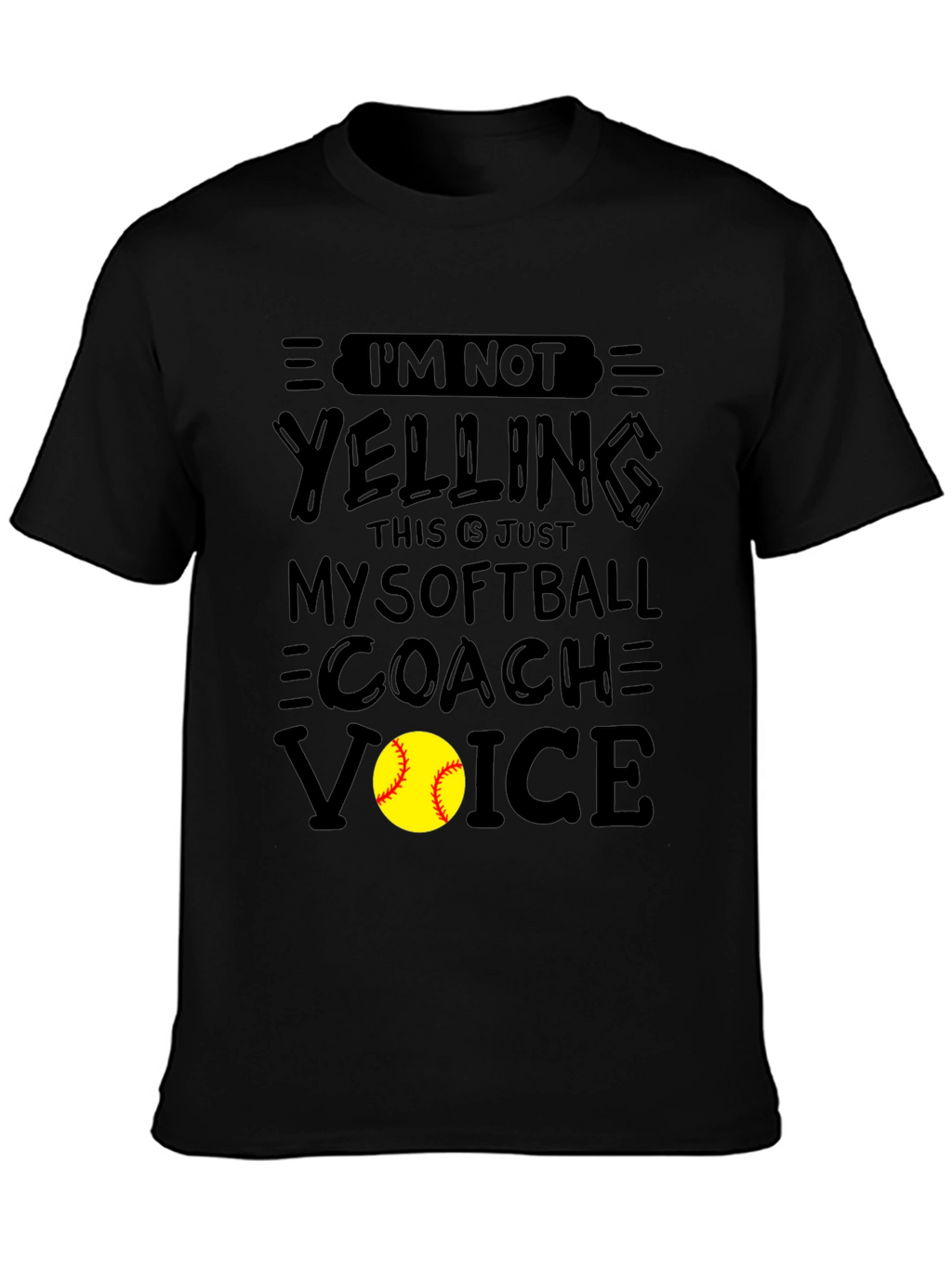 Softball Coach Voice T-Shirt