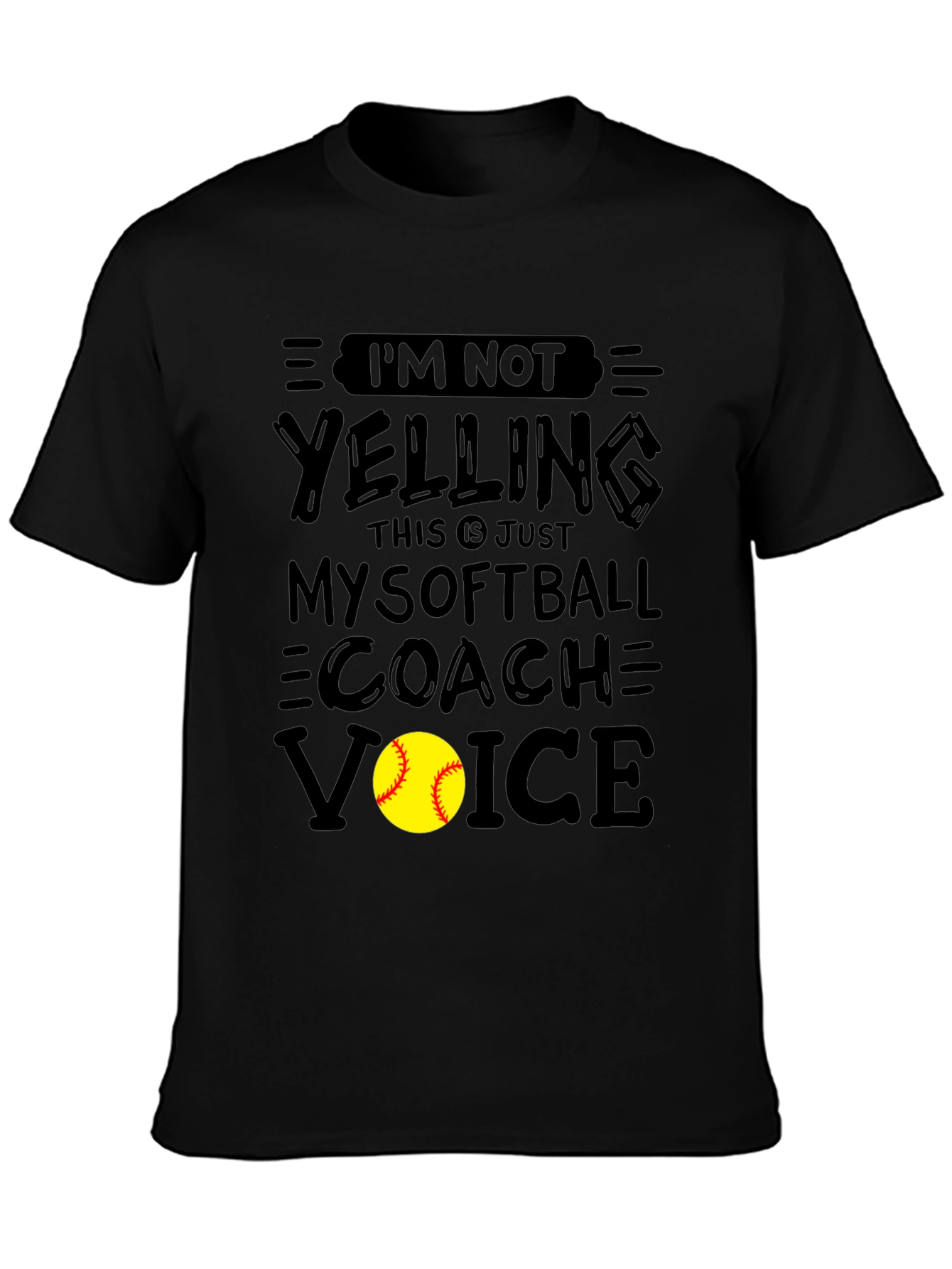 Softball Coach Voice T-Shirt