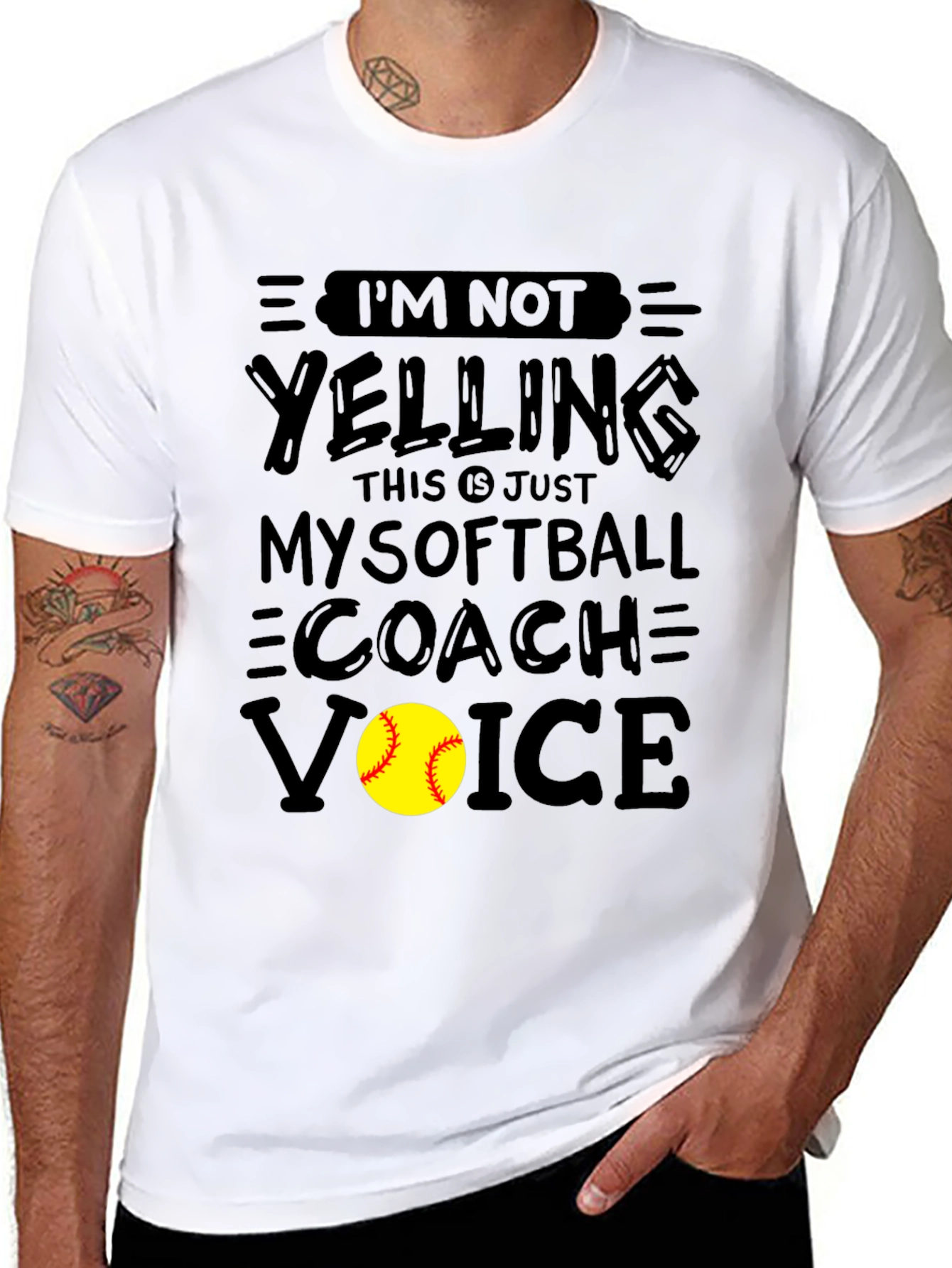 Softball Coach Voice T-Shirt