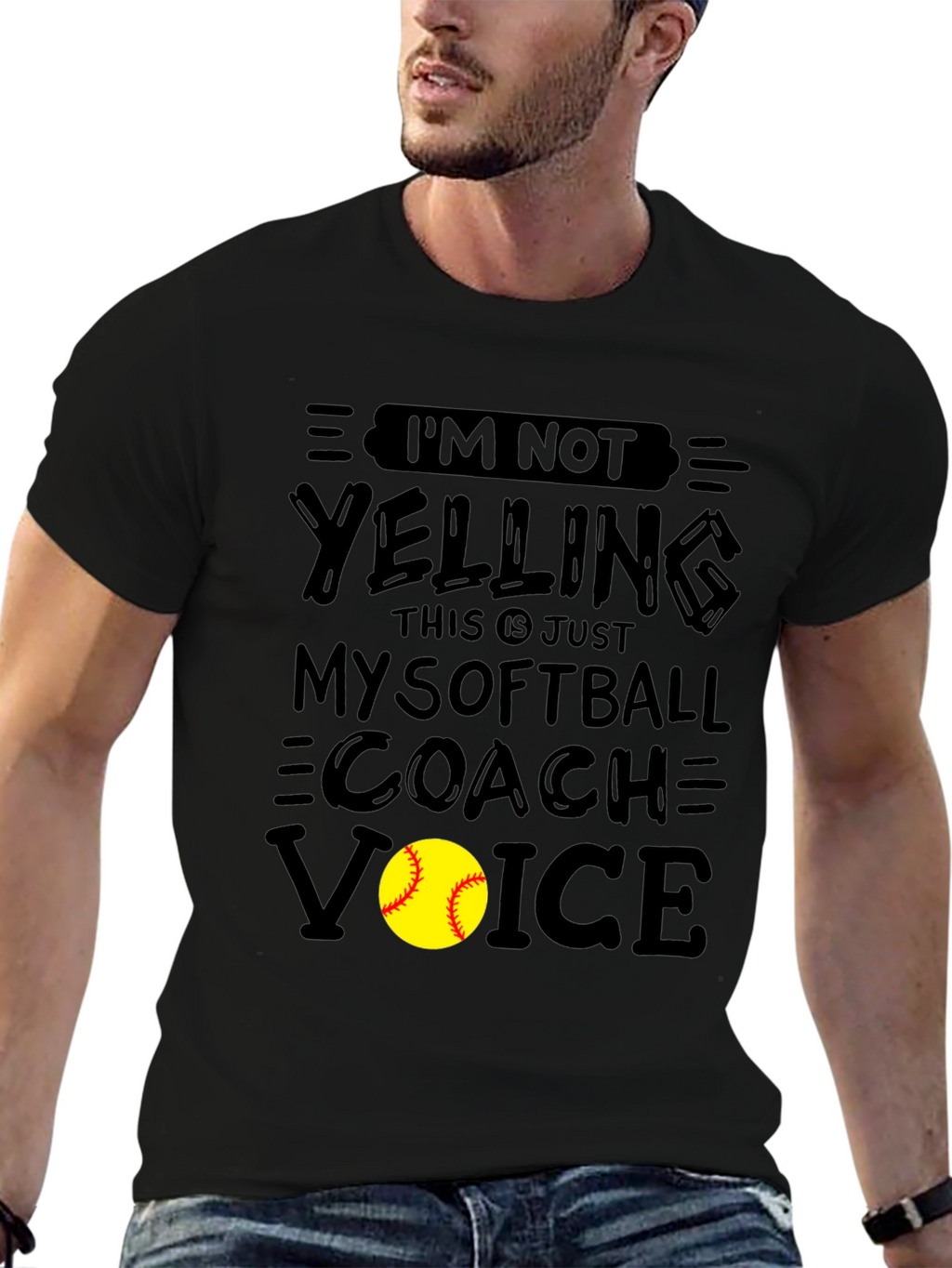 Softball Coach Voice T-Shirt