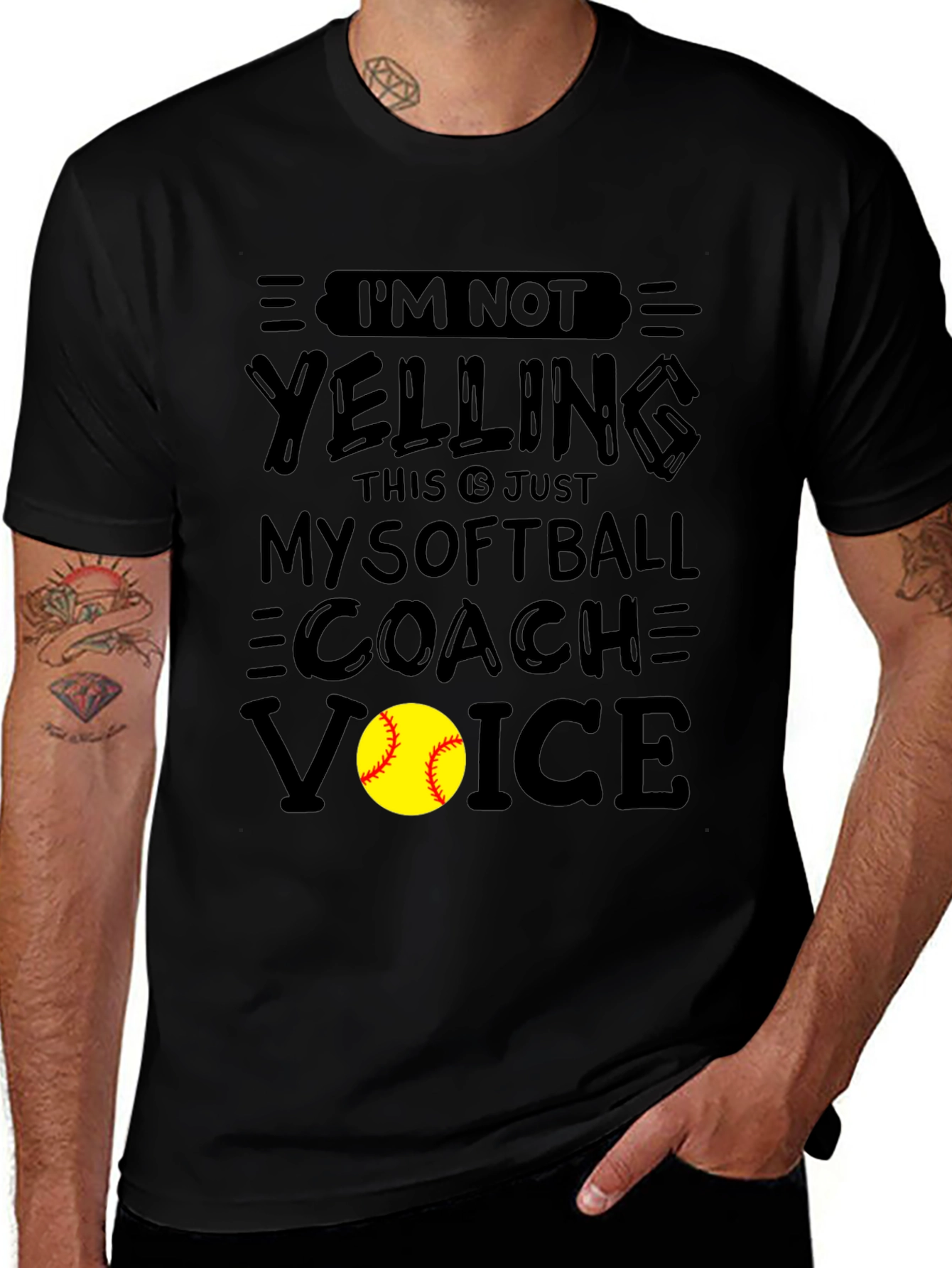 Softball Coach Voice T-Shirt