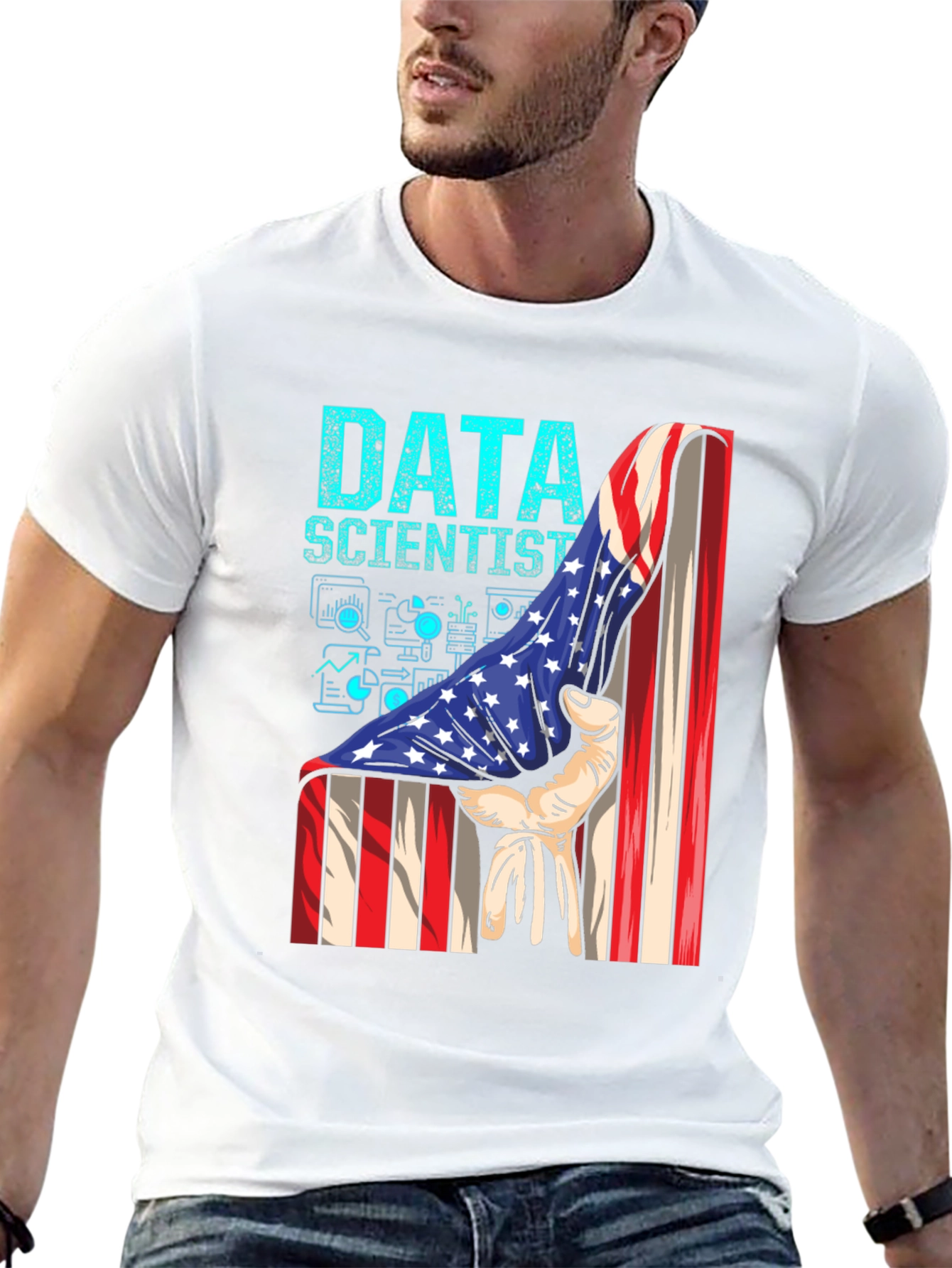 Data Scientist Patriotic T-Shirt
