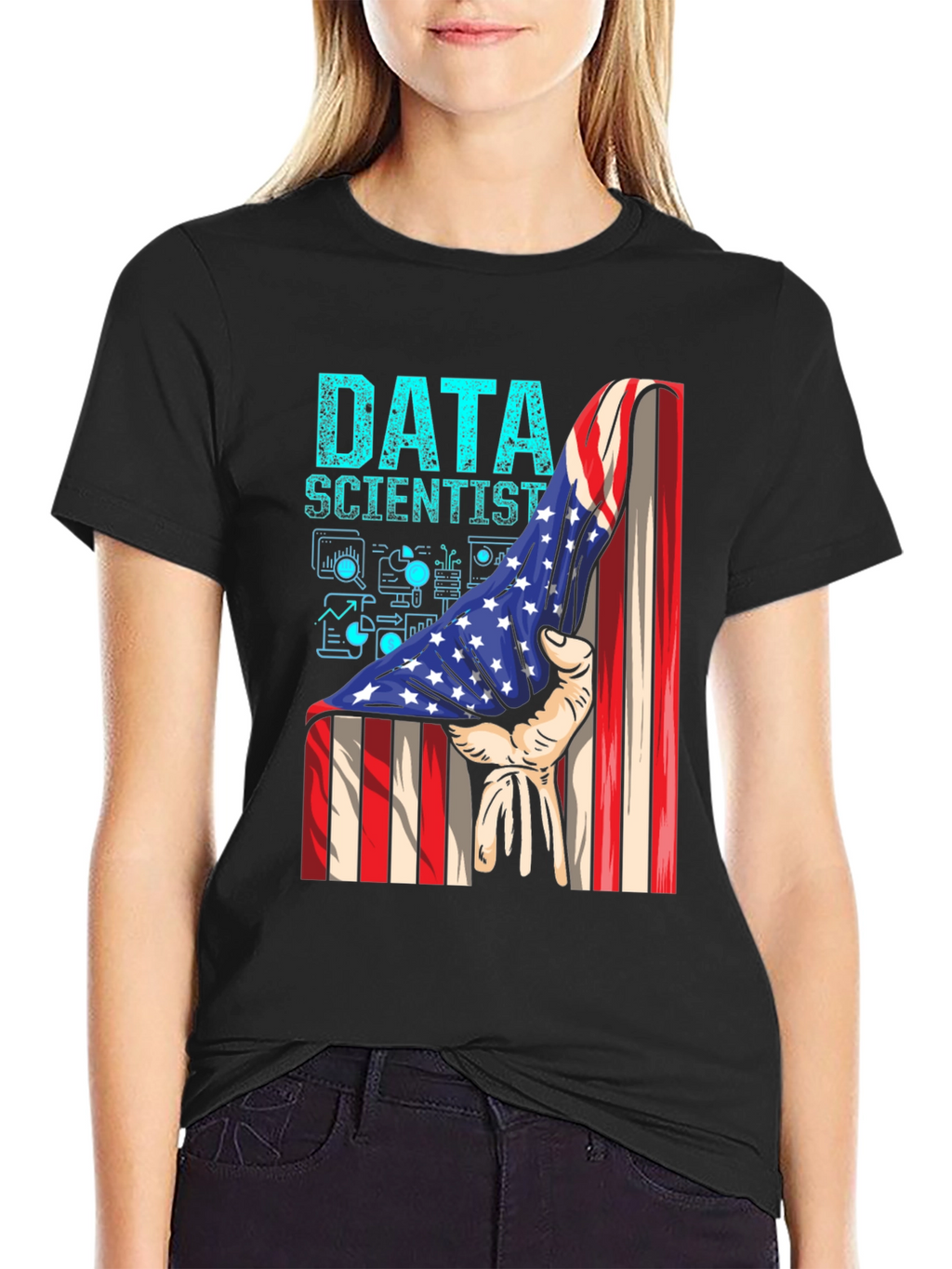 Data Scientist Patriotic T-Shirt