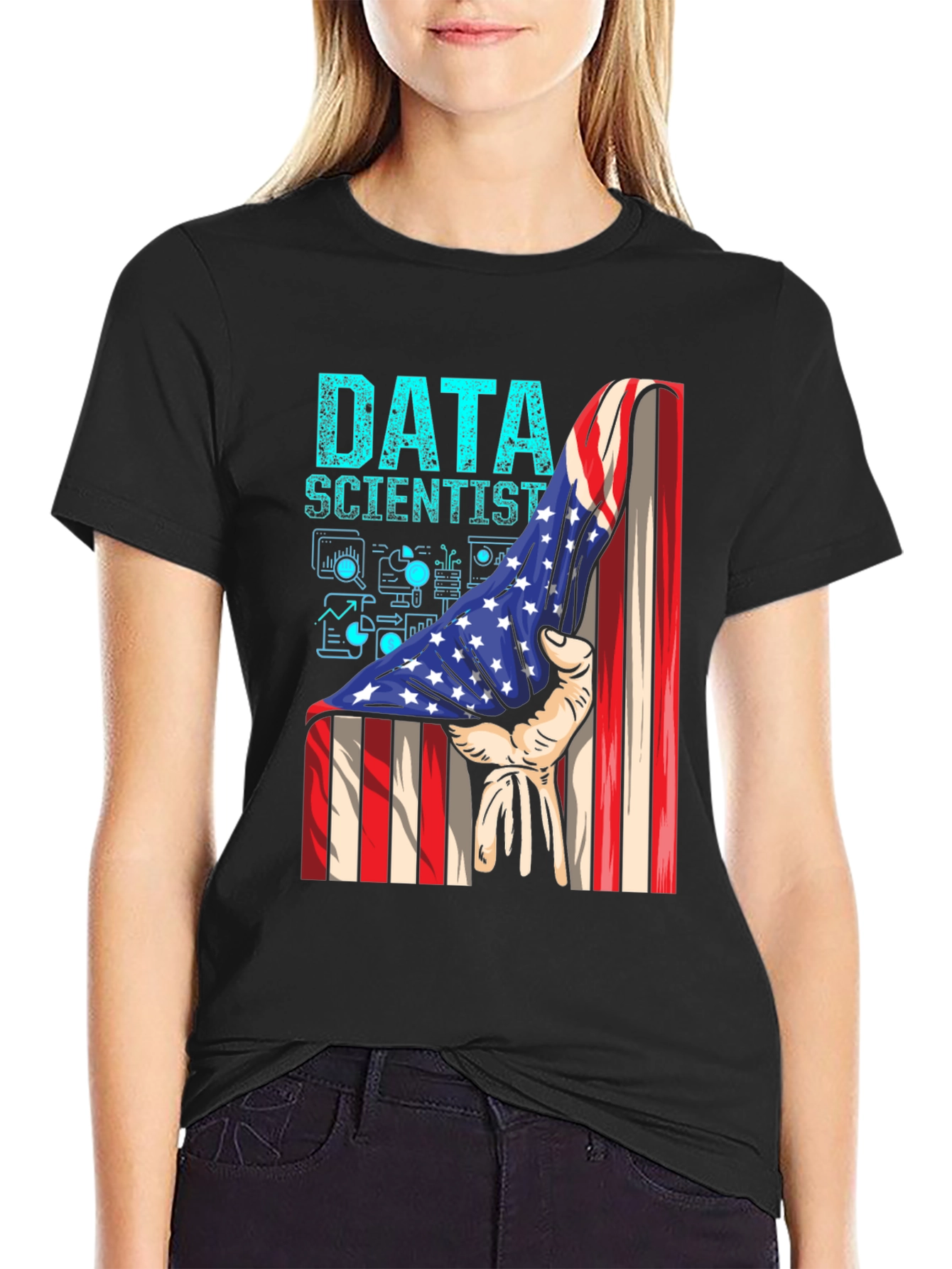 Data Scientist Patriotic T-Shirt