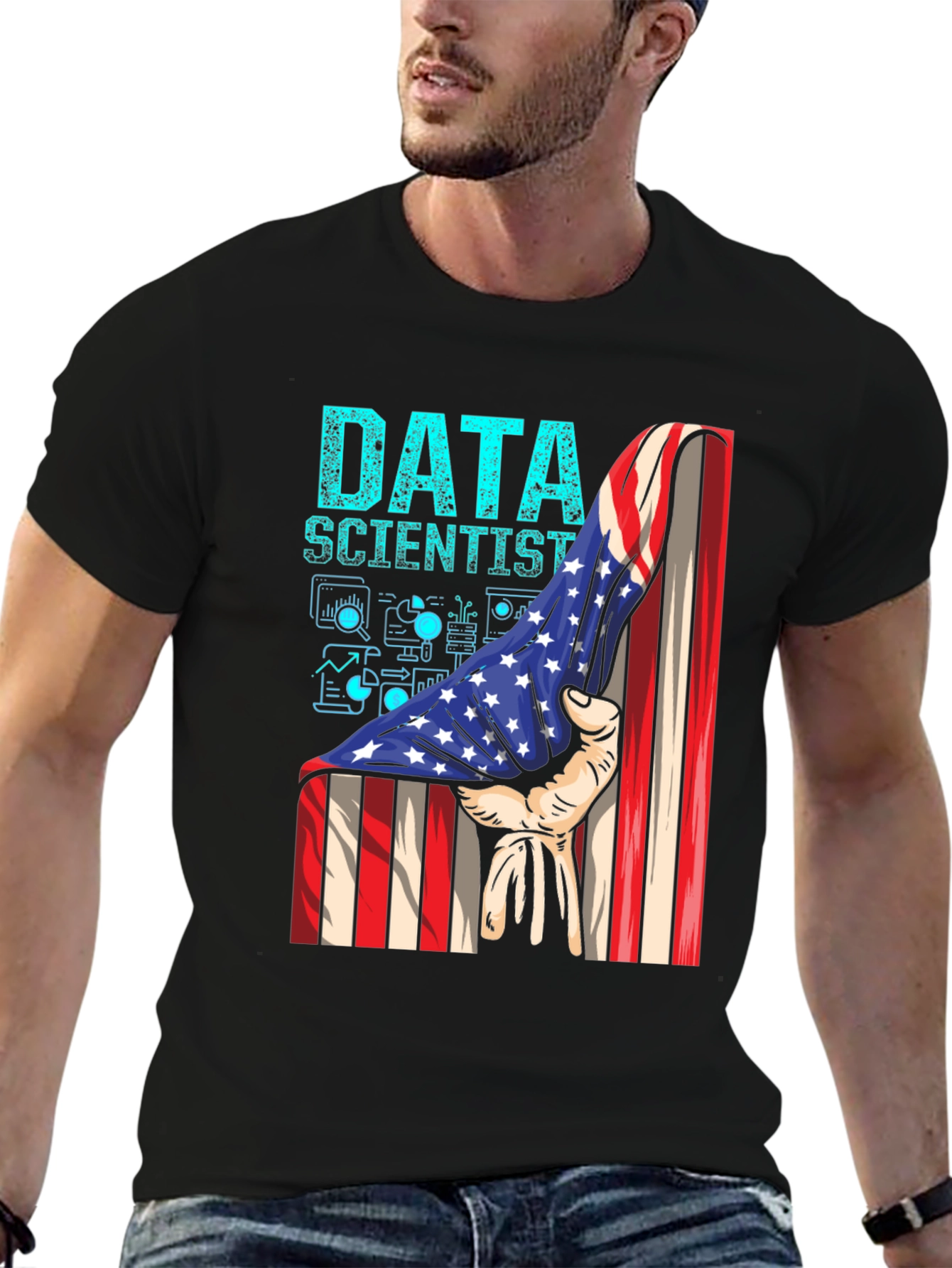 Data Scientist Patriotic T-Shirt