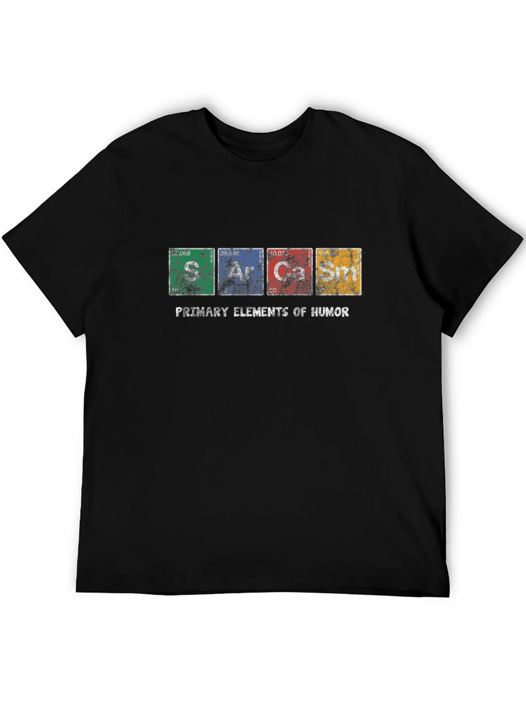 Sarcasm Elements of Humor Graphic T-Shirt