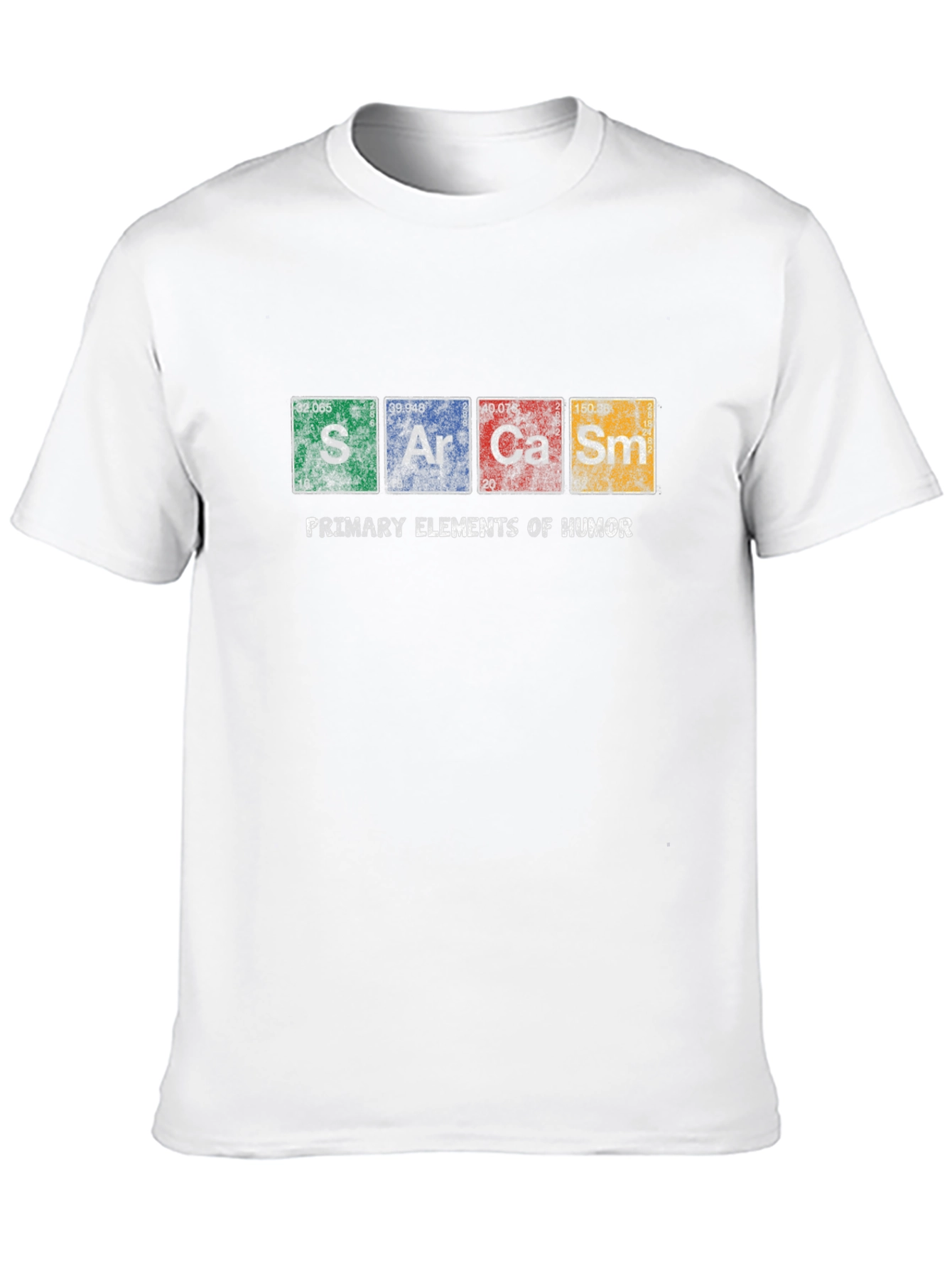 Sarcasm Elements of Humor Graphic T-Shirt