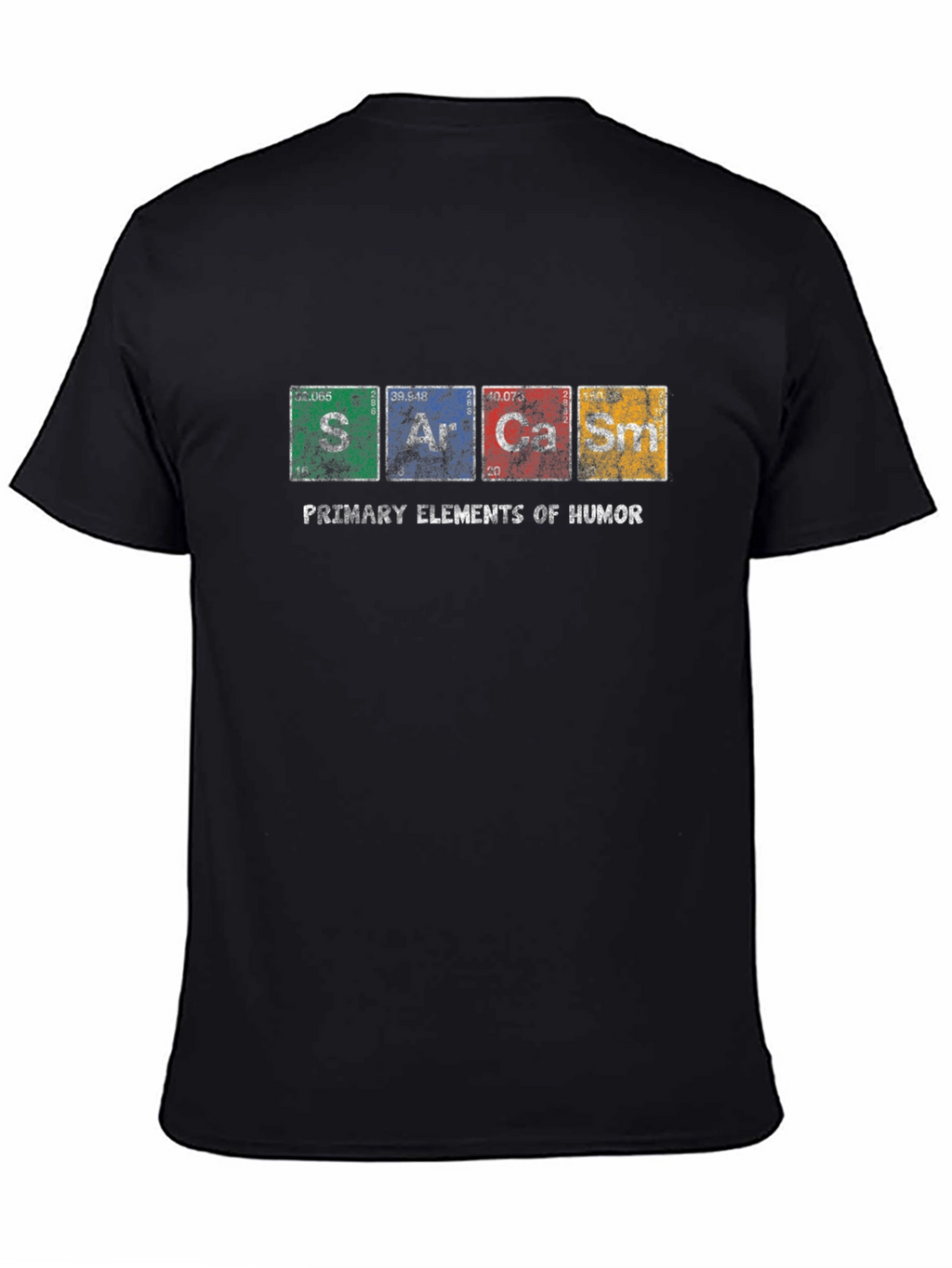 Sarcasm Elements of Humor Graphic T-Shirt