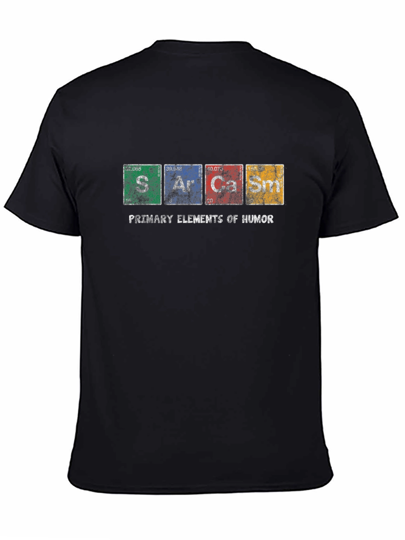 Sarcasm Elements of Humor Graphic T-Shirt